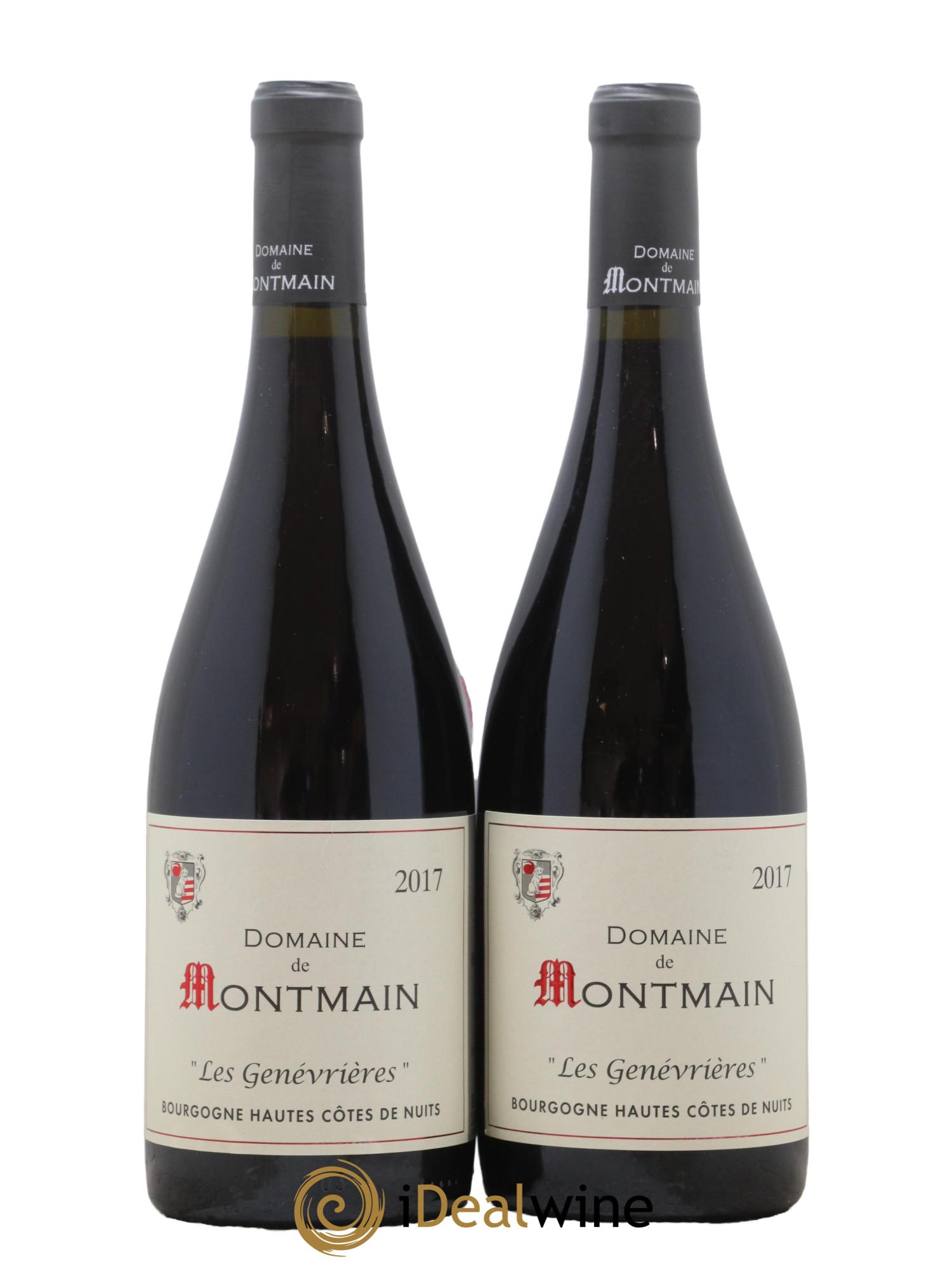 Hautes-Côtes de Nuits Les Genevrieres Domaine de Montmain 2017 - Lot de 2 bouteilles - 0