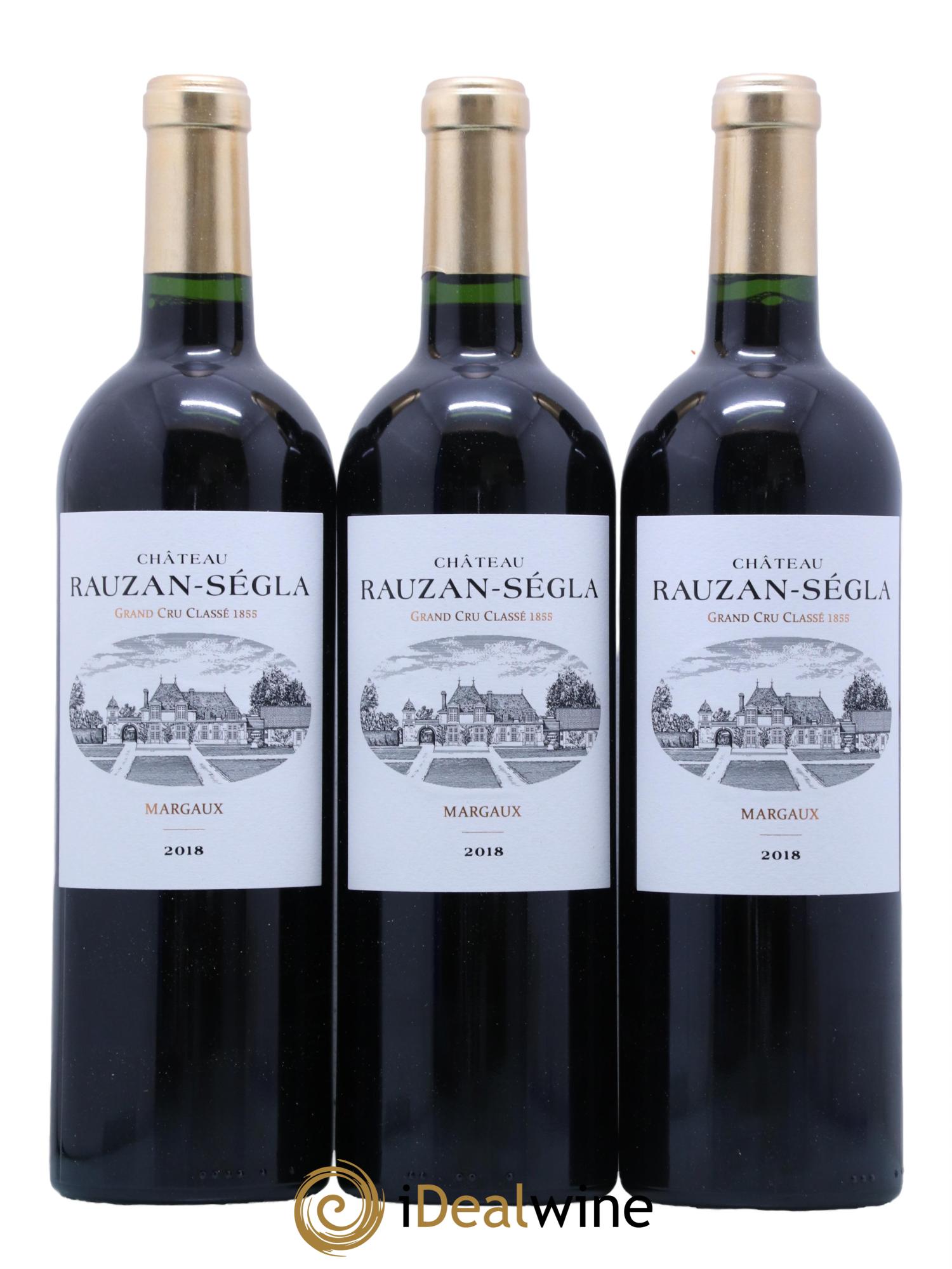 Château Rauzan Ségla Grand Cru Classé 2018 - Lot de 6 bouteilles - 1