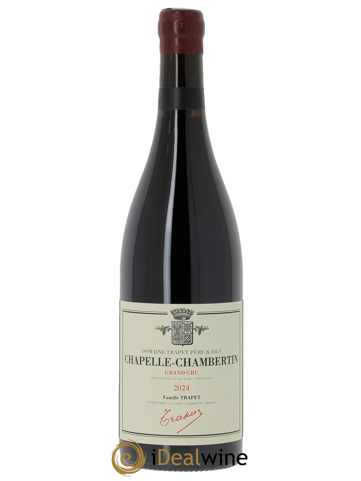 Chapelle-Chambertin Grand Cru Domaine Trapet 2024 - Lot de 1 bouteille - 0