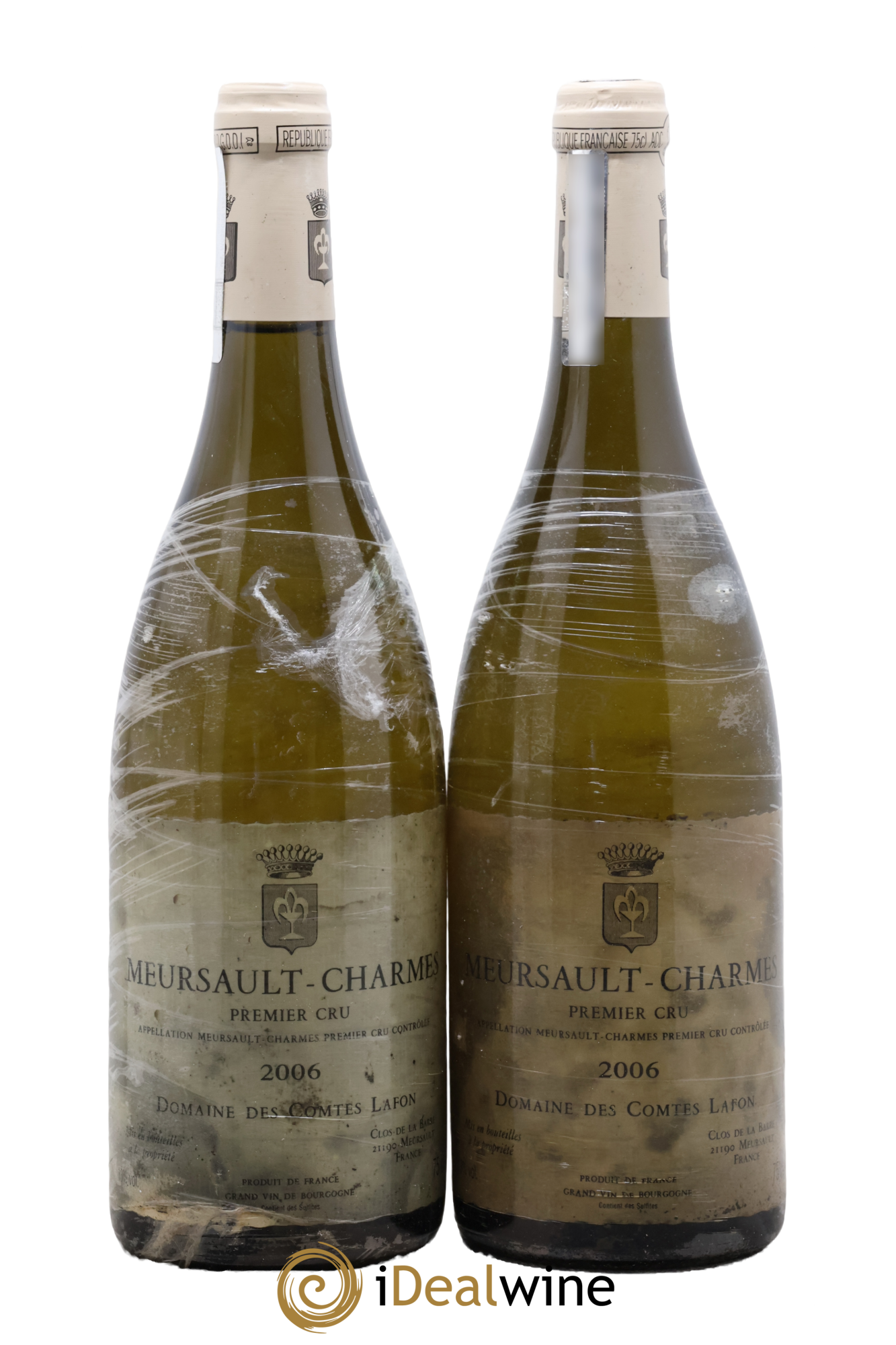 Meursault 1er Cru Charmes Comtes Lafon (Domaine des) 2006 - Lot de 2 bouteilles - 0