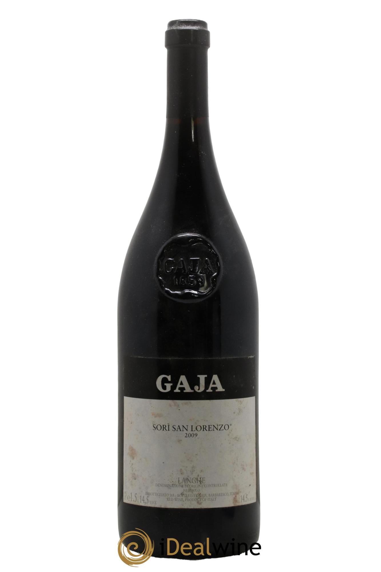 Langhe DOC Sori San Lorenzo Angelo Gaja 2009 - Lotto di 1 magnum - 0