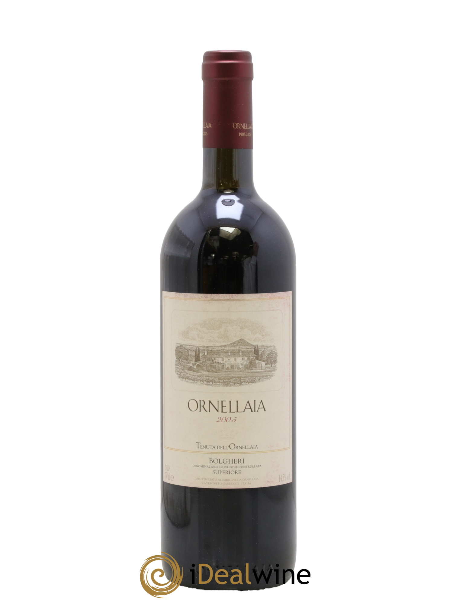Bolgheri DOC Superiore Ornellaia Tenuta Dell'Ornellaia - Frescobaldi 2005 - Lot de 1 bouteille - 1