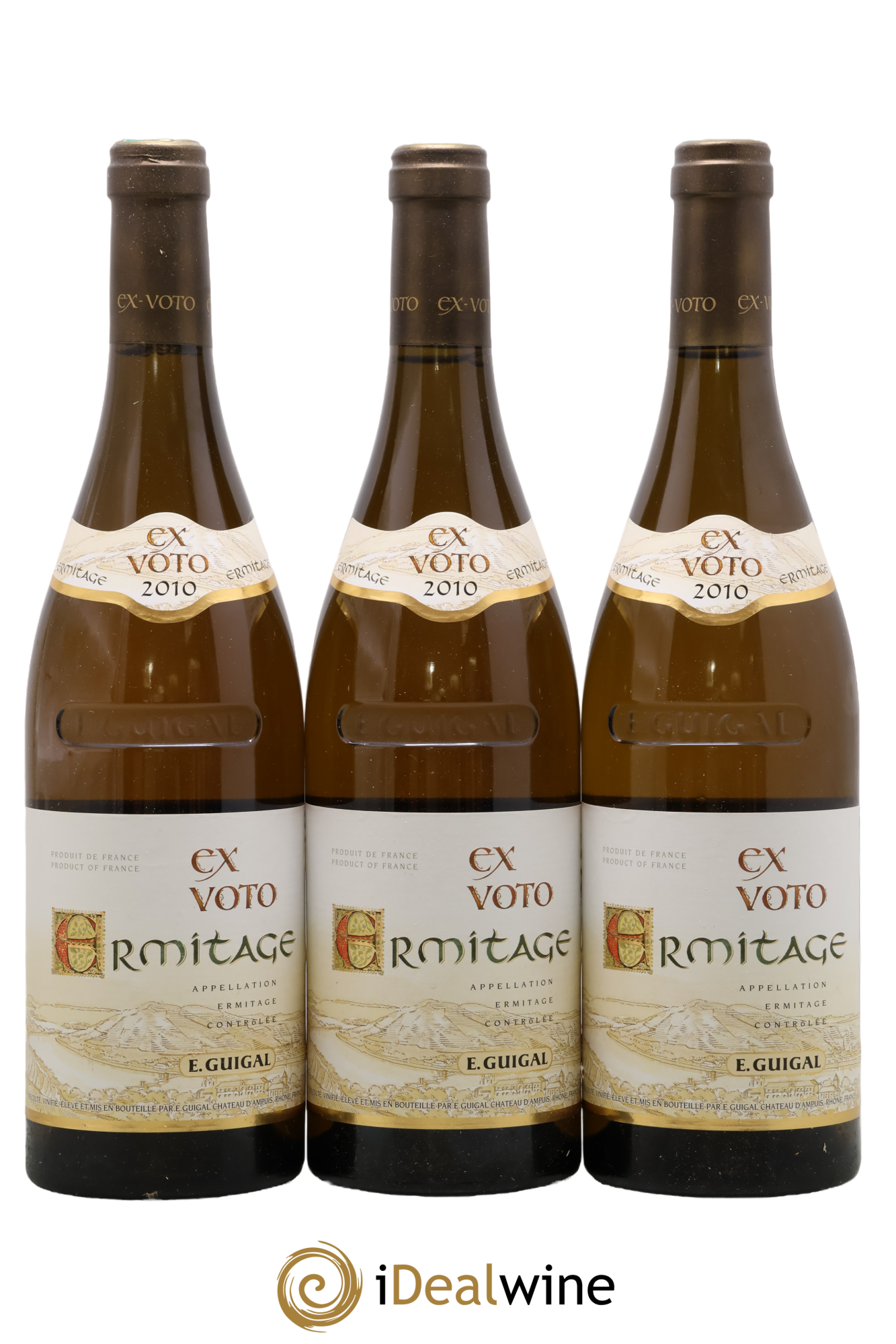 Ermitage Ex Voto Guigal 2010 - Lote de 3 botellas - 0