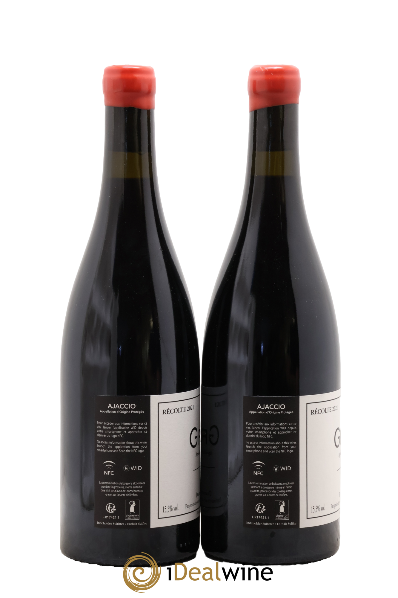 Ajaccio Granit 174 Vaccelli 2021 - Lot de 2 bouteilles - 1