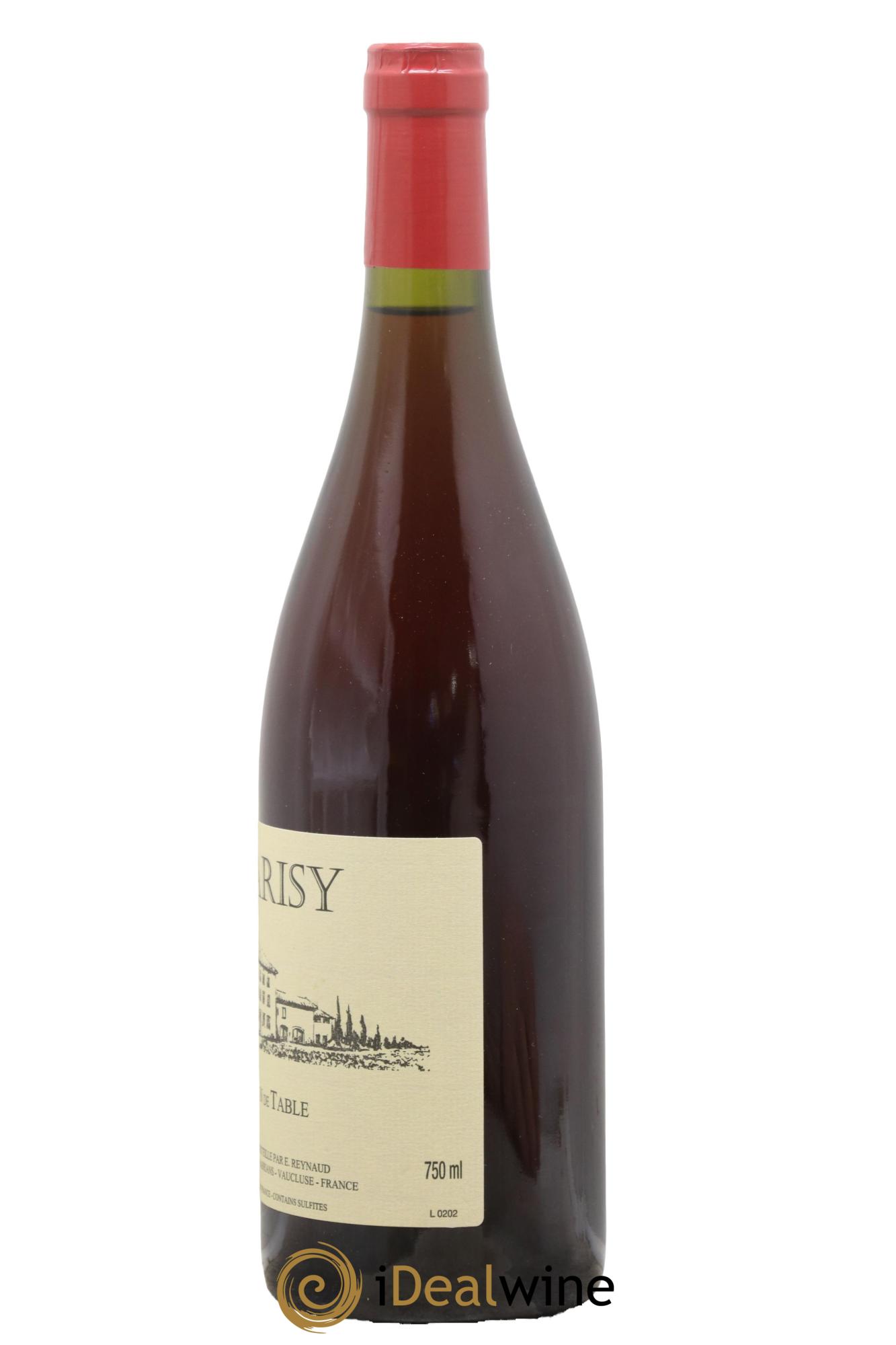 Vin de Table Parisy  Emmanuel Reynaud 2020 - Lot de 1 bouteille - 1