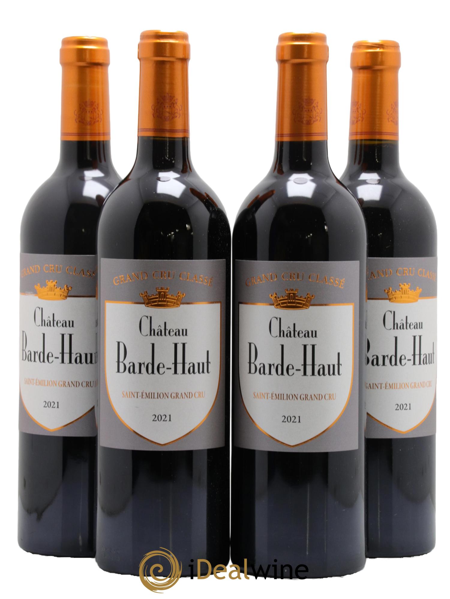 Château Barde Haut Grand Cru Classé 2021 - Lotto di 4 bottiglie - 0