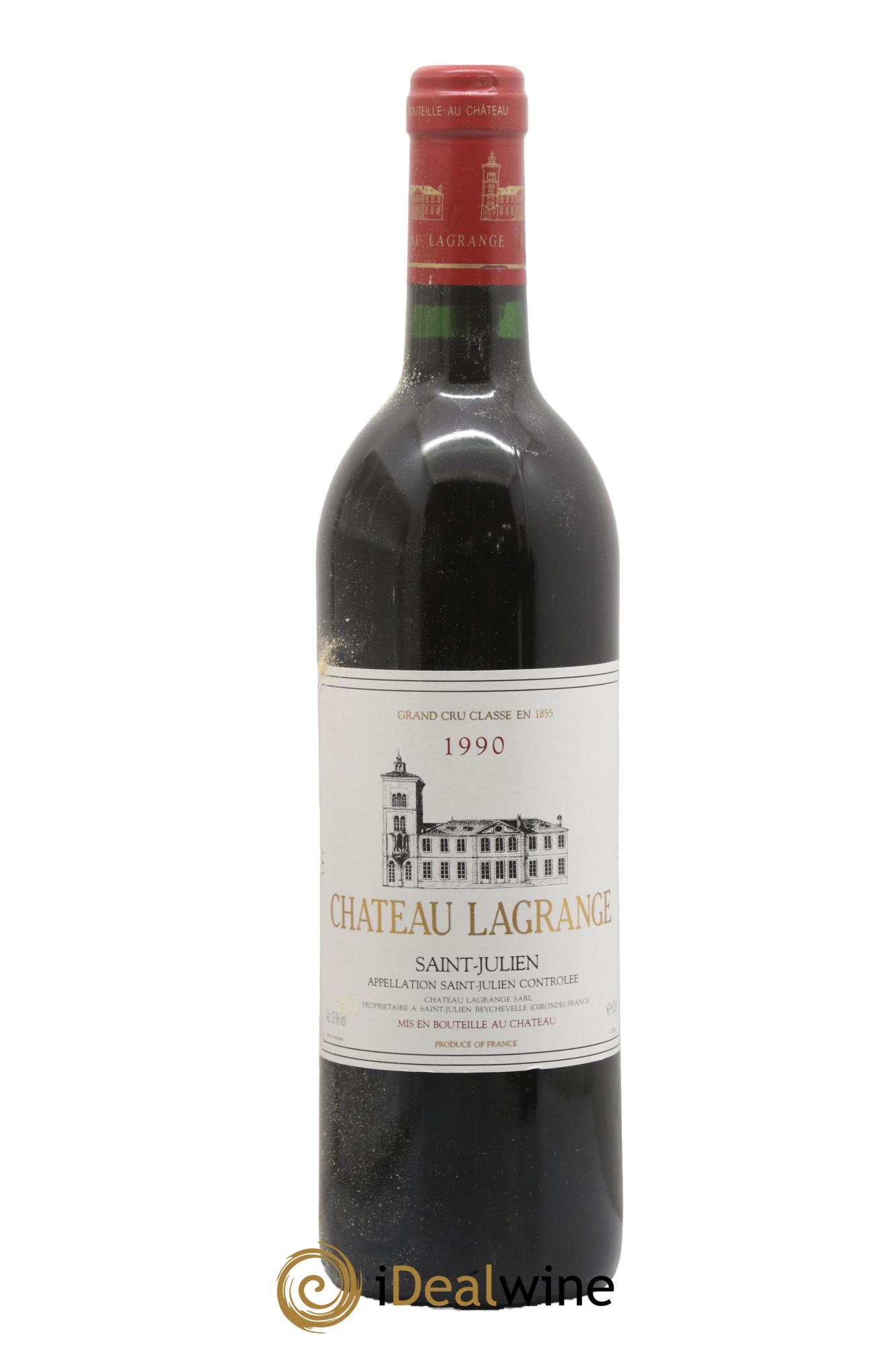 Château Lagrange 3ème Grand Cru Classé 1990 - Lot de 1 bouteille - 0