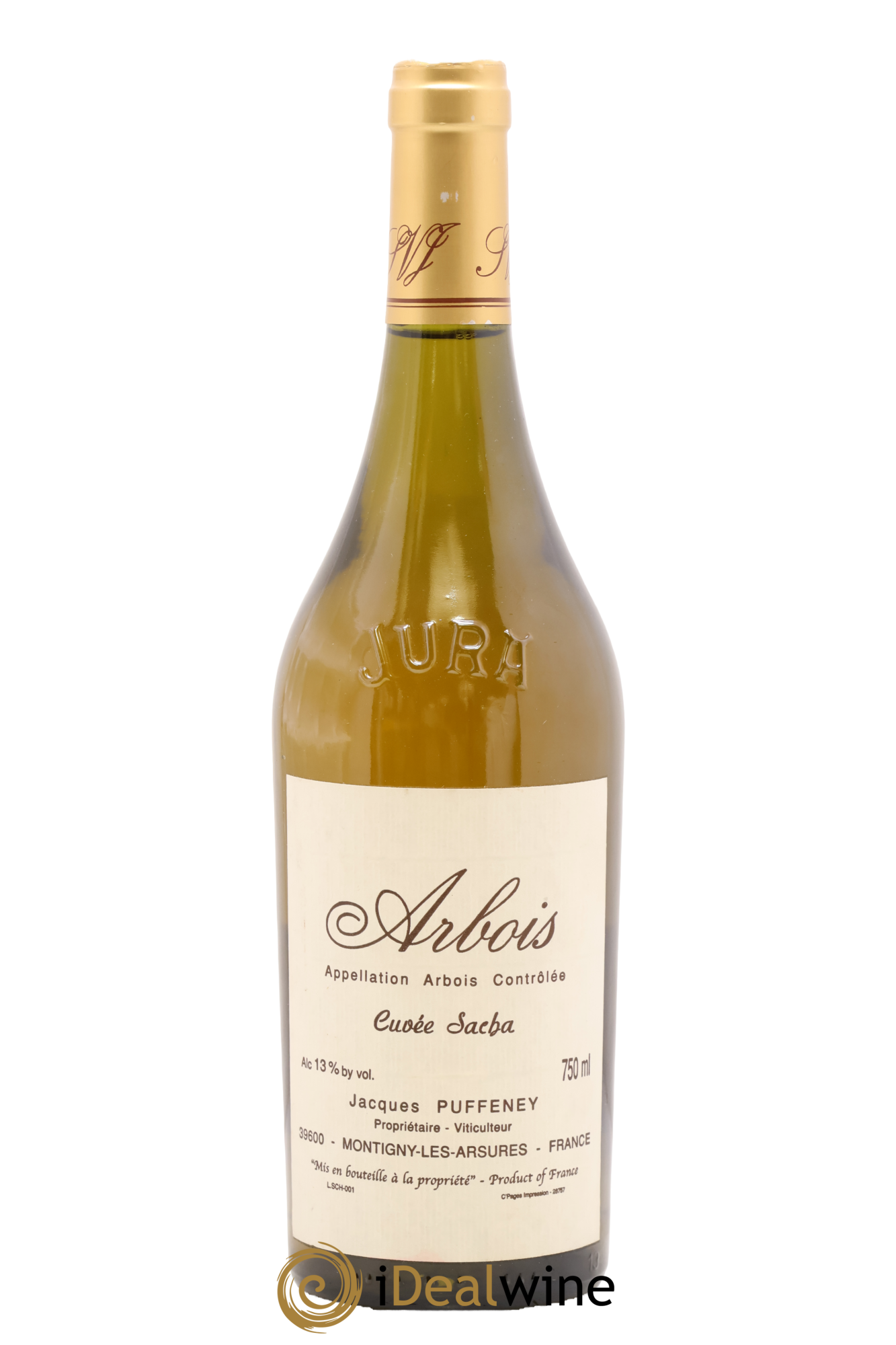 Arbois Cuvée Sacha Jacques Puffeney - Lote de 1 botella - 0