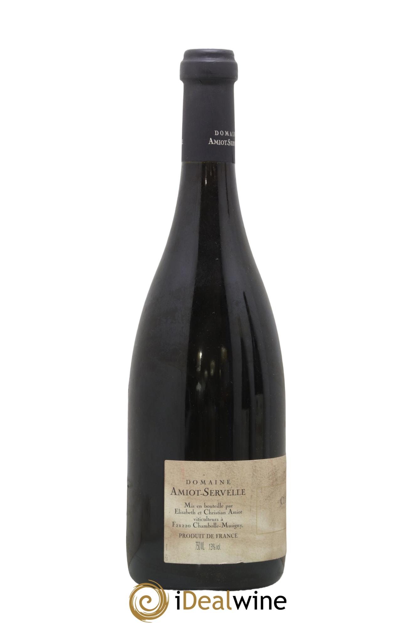 Clos de Vougeot Grand Cru Amiot-Servelle 2004 - Lot de 1 bouteille - 1