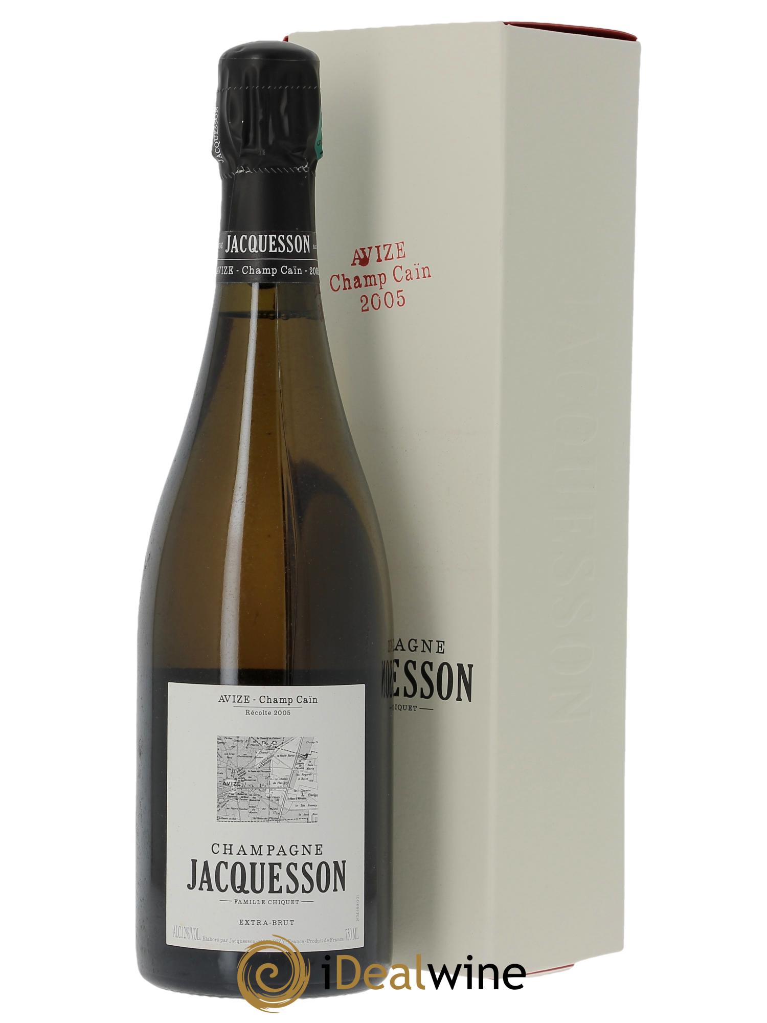 Avize Champ Caïn Extra-Brut Jacquesson 2005 - Lot of 1 bottle - 0