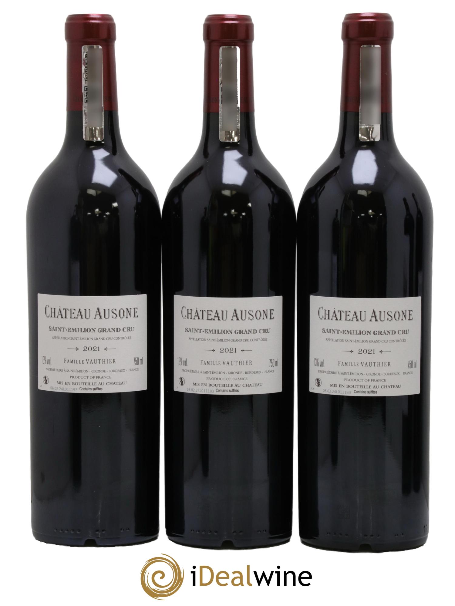 Château Ausone 1er Grand Cru Classé A 2021 - Posten von 6 Flaschen - 4