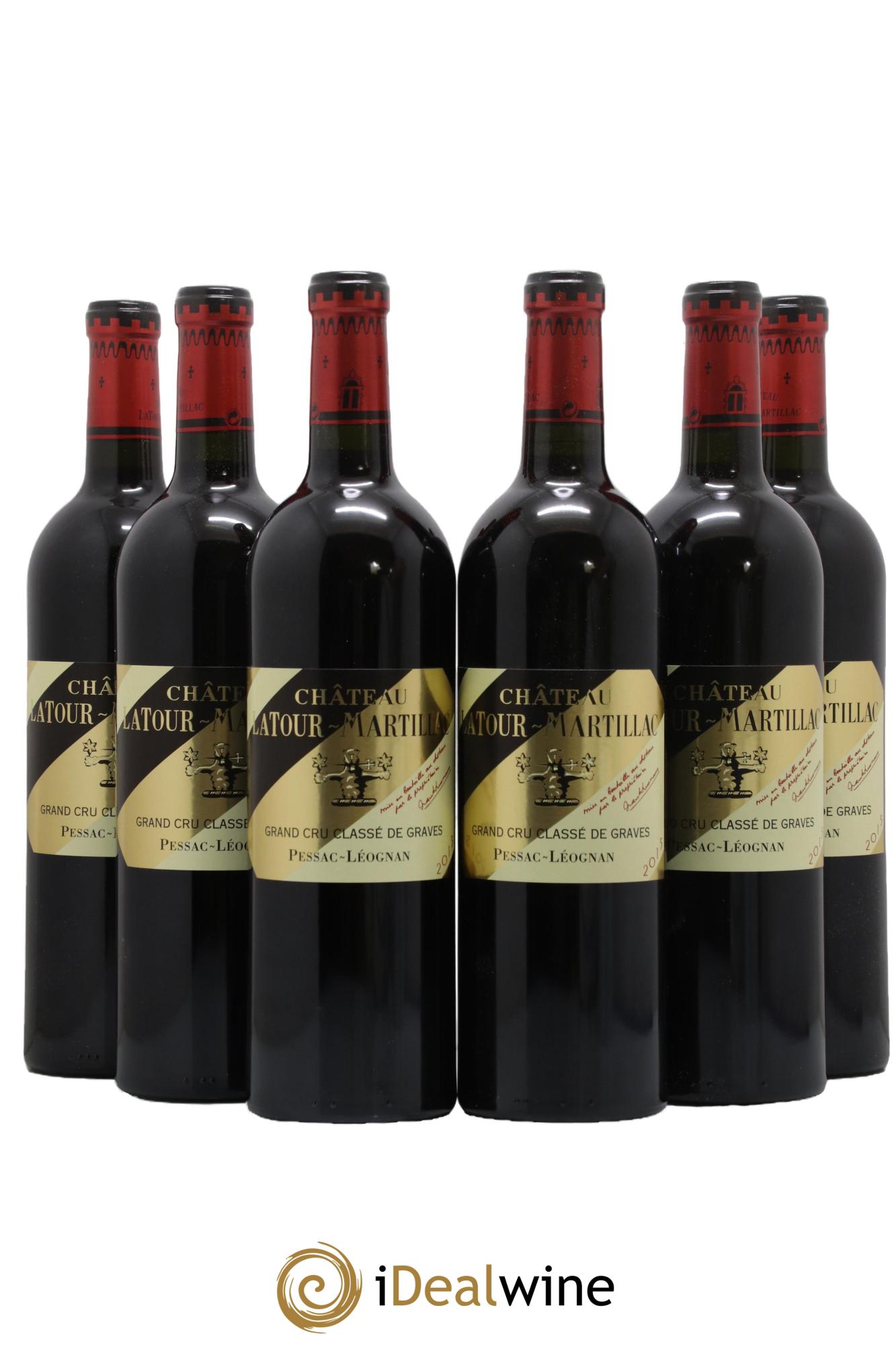 Château Latour-Martillac Cru Classé de Graves 2015 - Lot de 6 bouteilles - 0