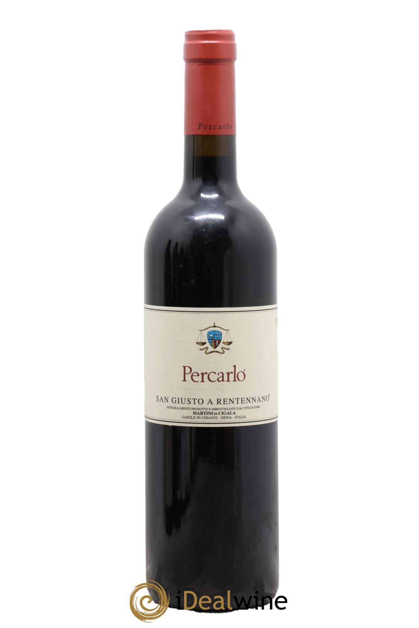 Toscana IGT San Giusto a Rentennano Percarlo Famille Martini di Cigala 2013 - Lot de 1 bouteille - 0