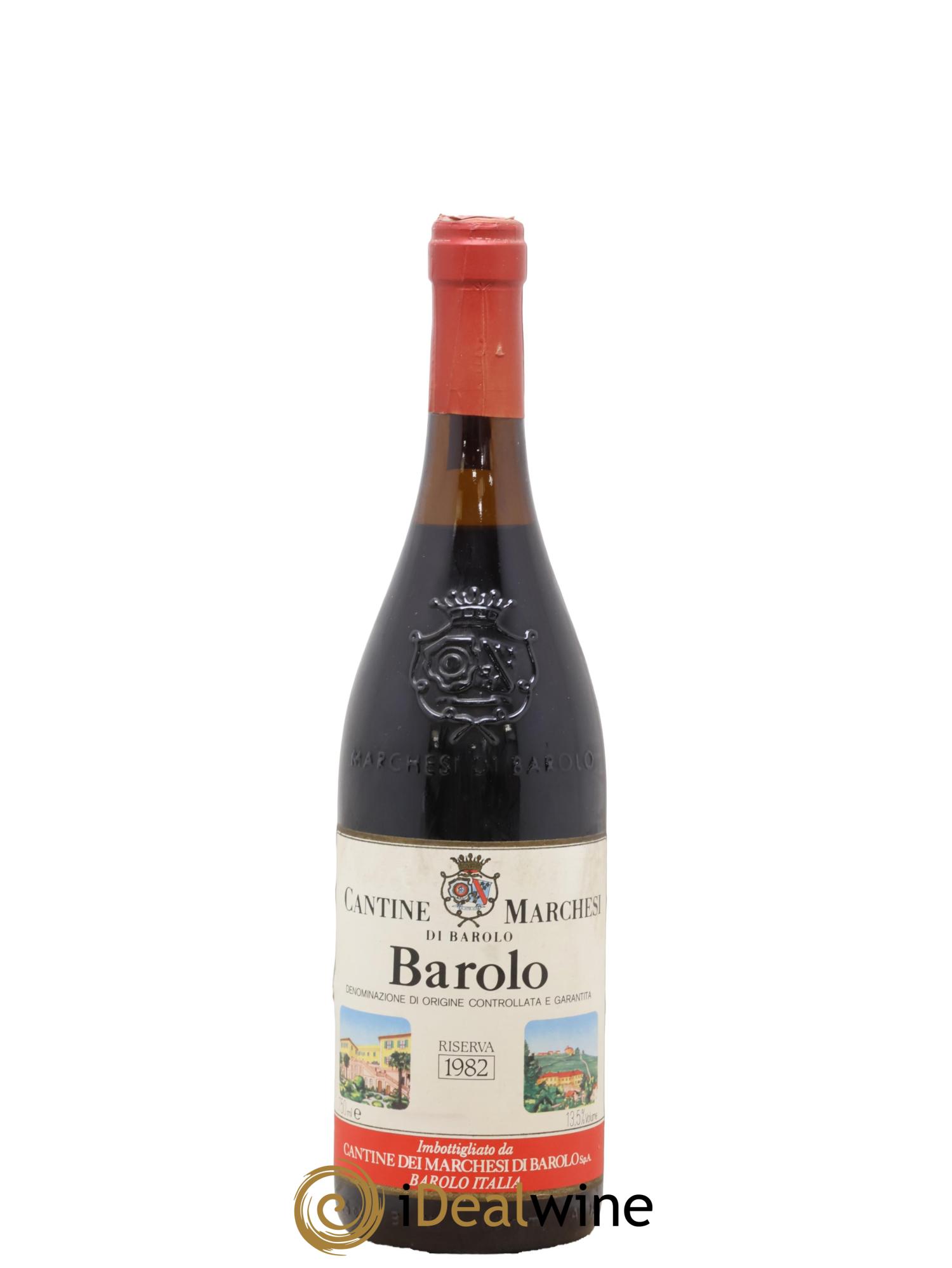 Barolo DOCG Riserva Marchesi di Barolo 1982 - Posten von 1 Flasche - 0