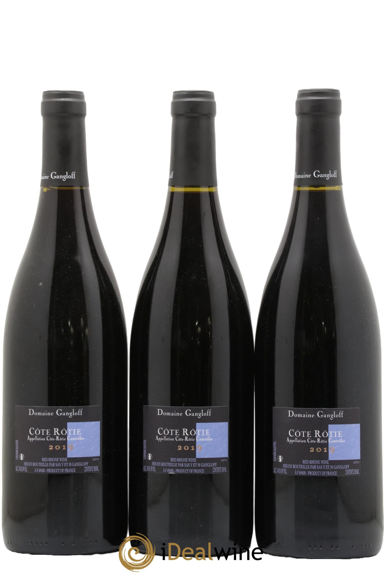 Côte-Rôtie La Barbarine Gangloff (Domaine) 2019 - Lot de 3 bouteilles - 1