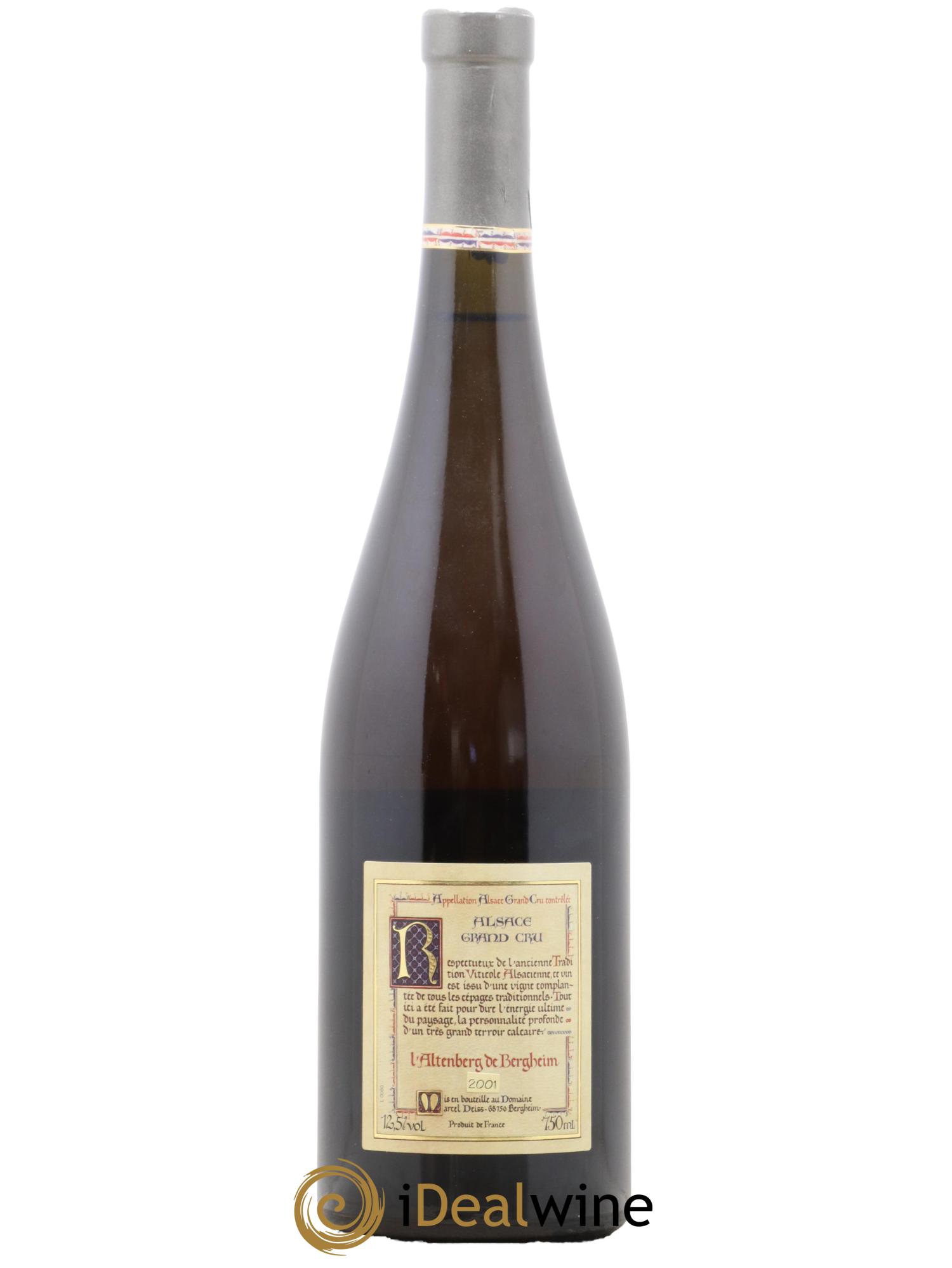 Alsace Grand Cru Altenberg de Bergheim Marcel Deiss (Domaine) 2001 - Posten von 1 Flasche - 1