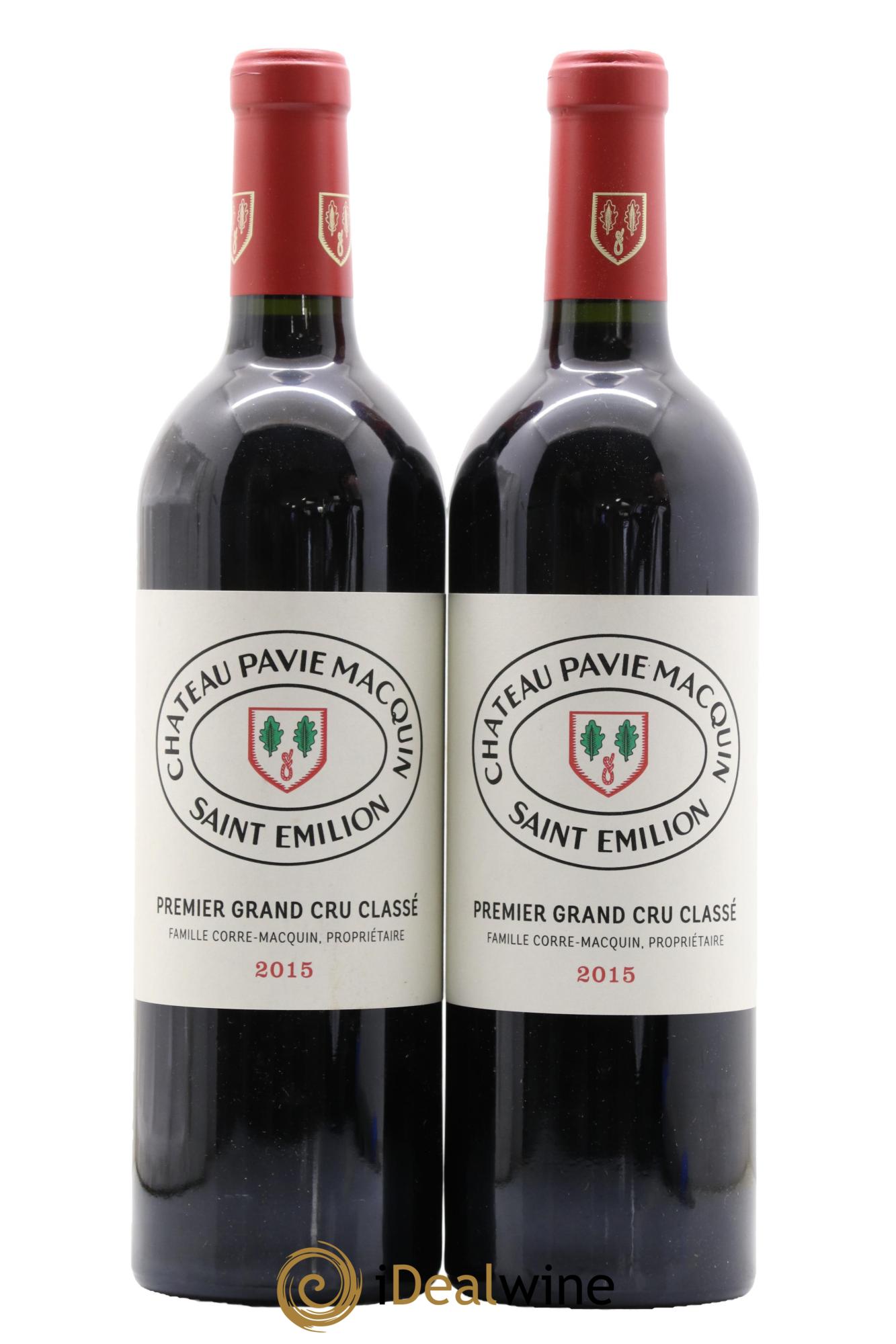 Château Pavie Macquin 1er Grand Cru Classé B 2015 - Lot de 2 bouteilles - 0