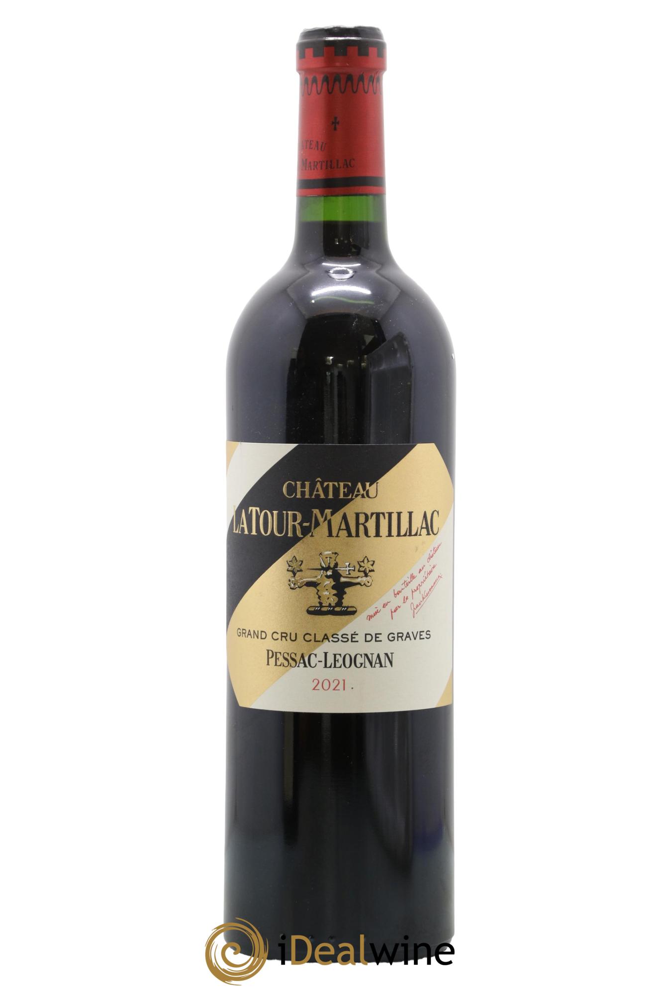 Château Latour-Martillac Cru Classé de Graves 2021 - Lot de 1 bouteille - 0