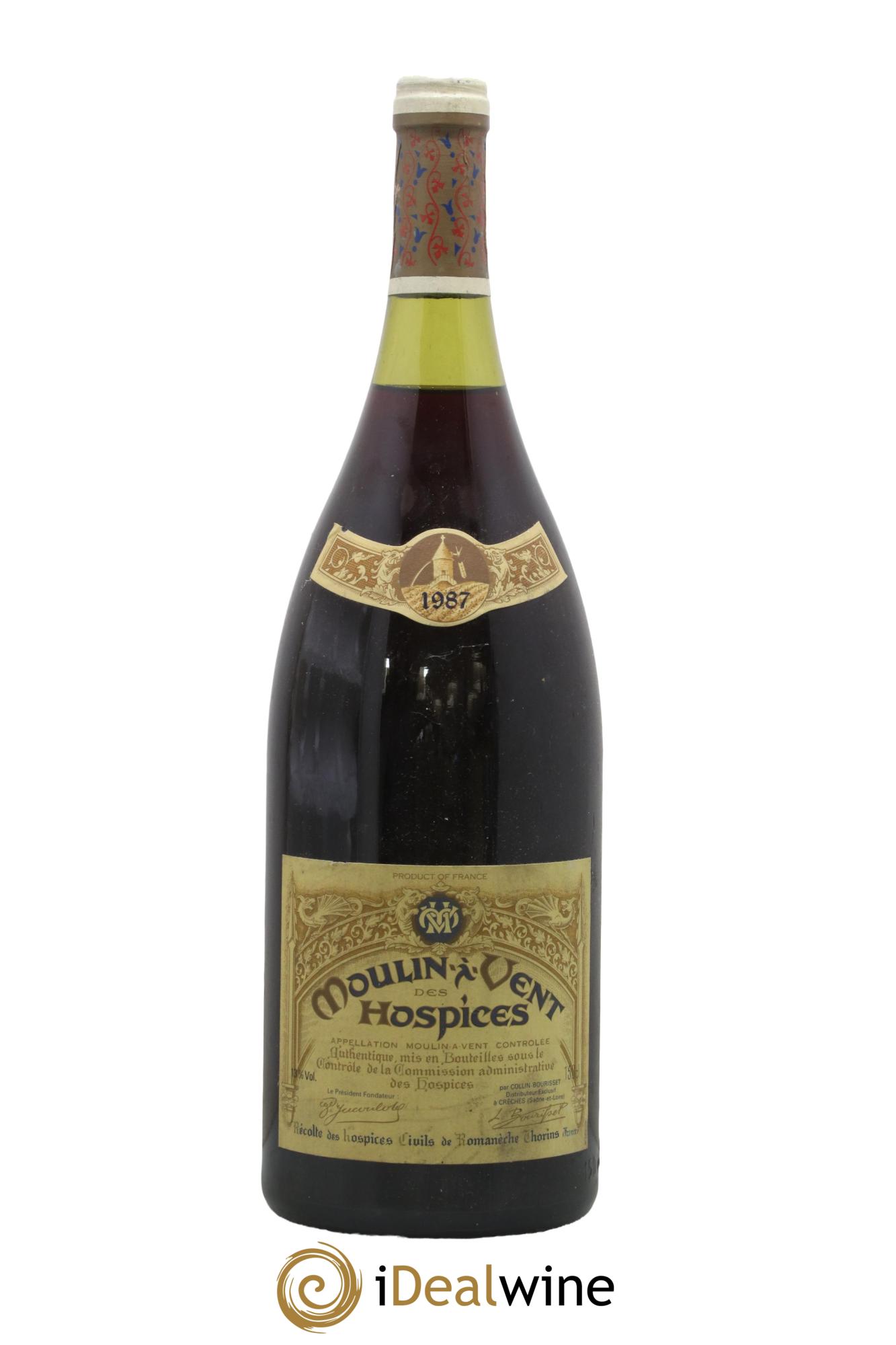 Moulin-à-Vent Hospisces Romanèche Thorins 1987 - Lot de 1 magnum - 0
