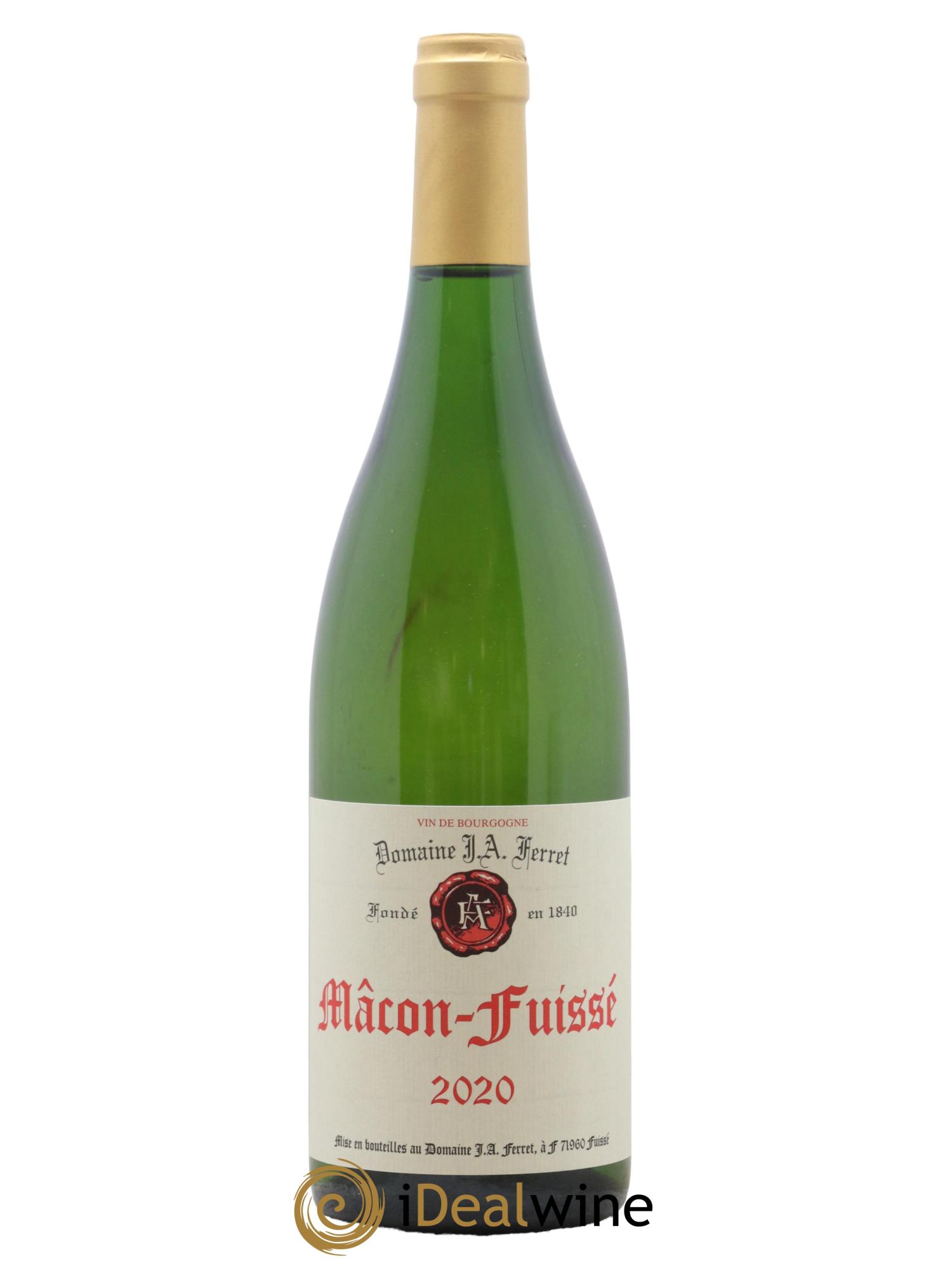 Mâcon-Fuissé J.A. Ferret (Domaine) 2020 - Lotto di 1 bottiglia - 0