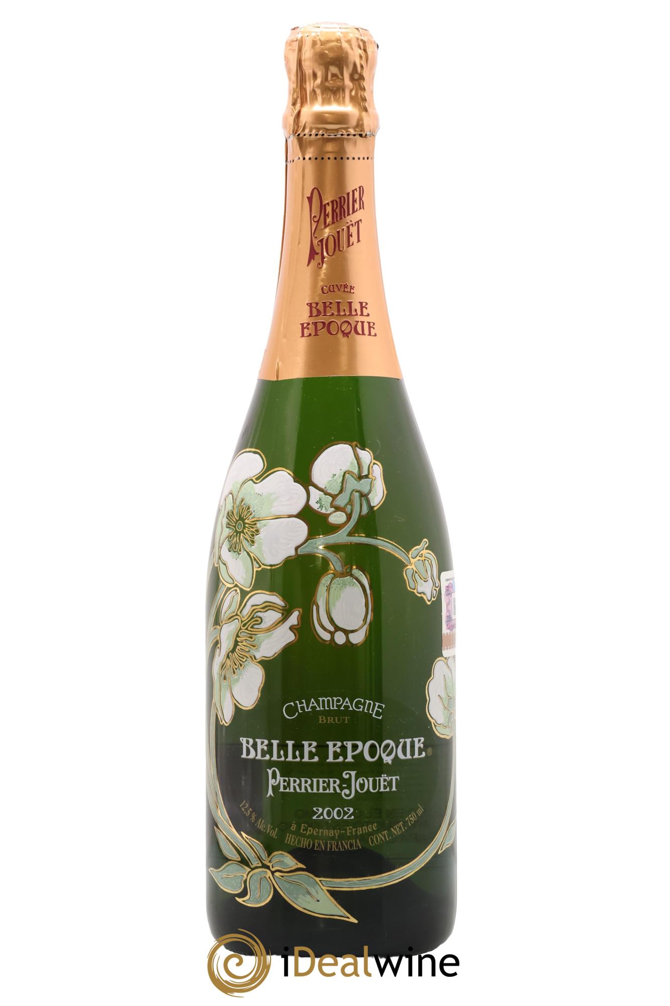 Cuvée Belle Epoque Brut Perrier-Jouët 2002 - Lot de 1 bouteille - 1