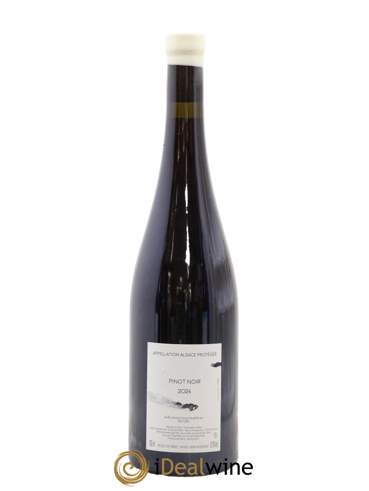 Alsace Pinot Noir La partie et le tout Jintaro Yura 2024 - Lot de 1 bouteille - 1