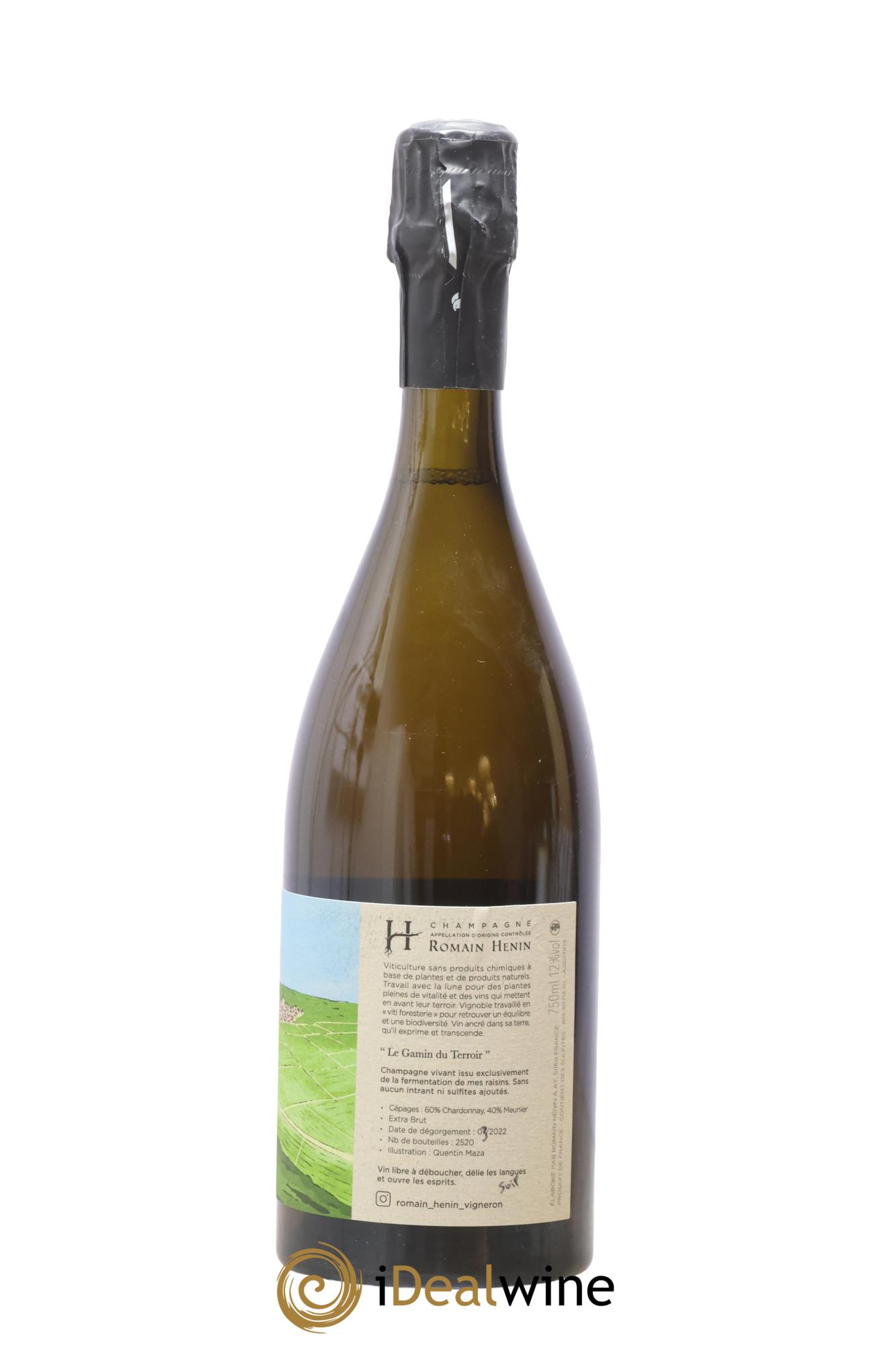 Gamin du Terroir Romain Henin - Lot de 1 bouteille - 1