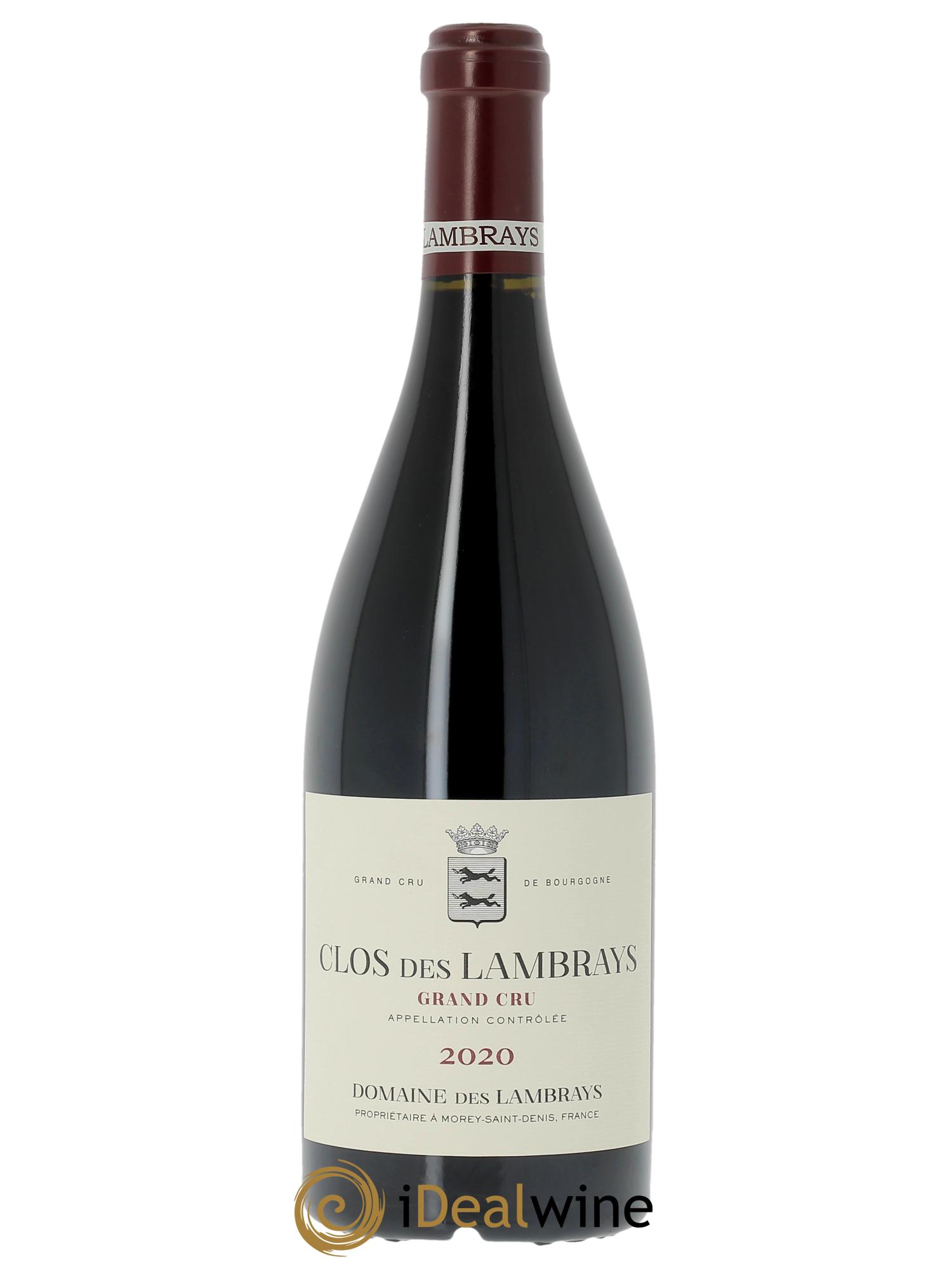 Clos des Lambrays Grand Cru Domaine des Lambrays (Original-holzkiste ab 6 ST) 2020 - Posten von 1 Flasche - 0
