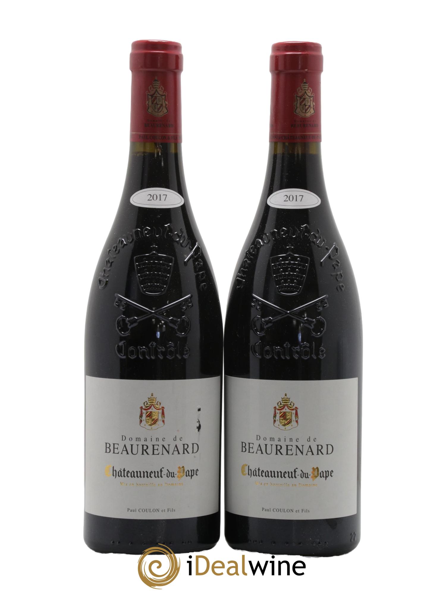 Châteauneuf-du-Pape Beaurenard (Domaine de) 2017 - Lot de 2 bouteilles - 0