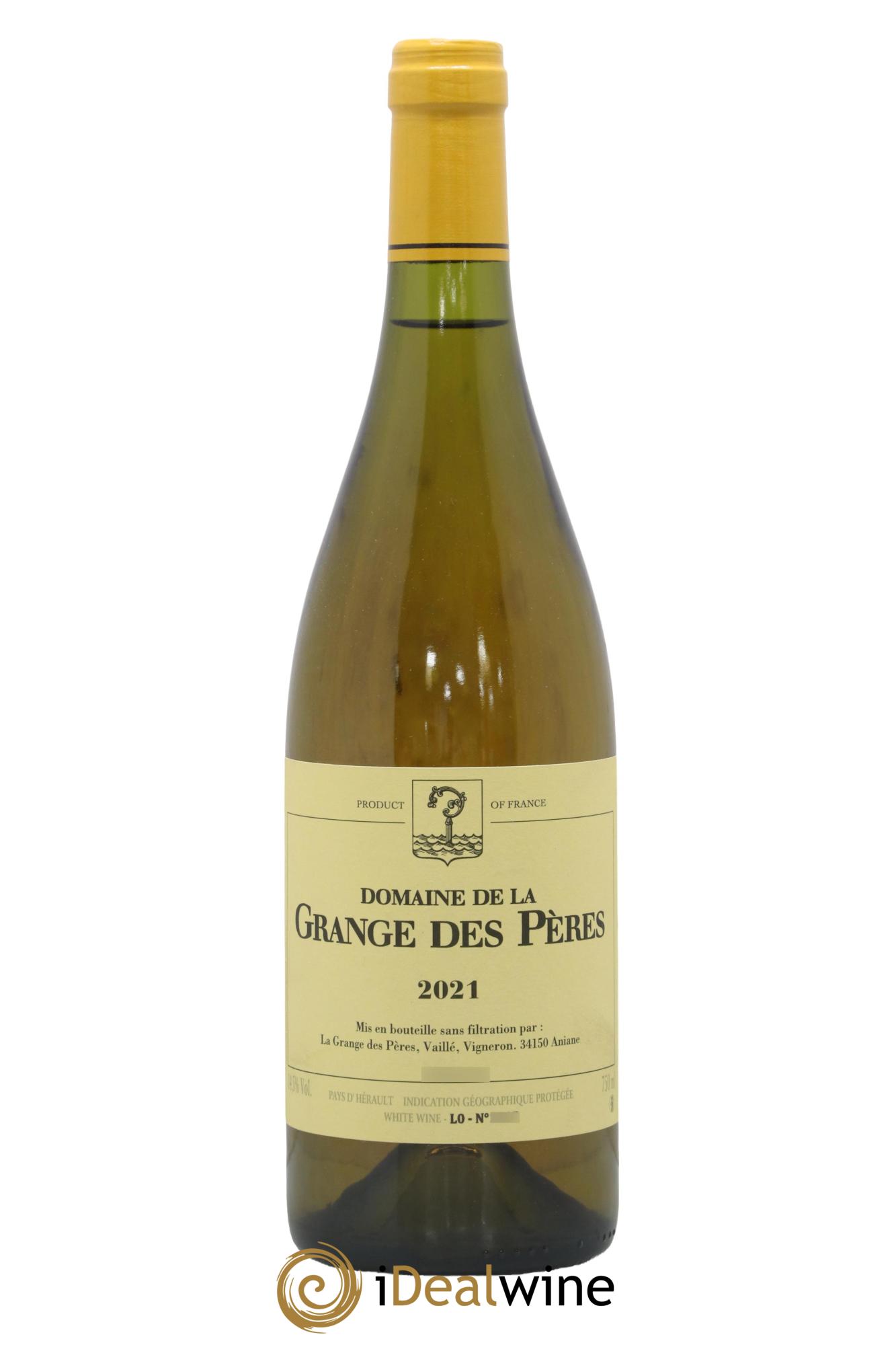 Pays d'Hérault Grange des Pères Laurent Vaillé 2021 - Lot de 1 bouteille - 0