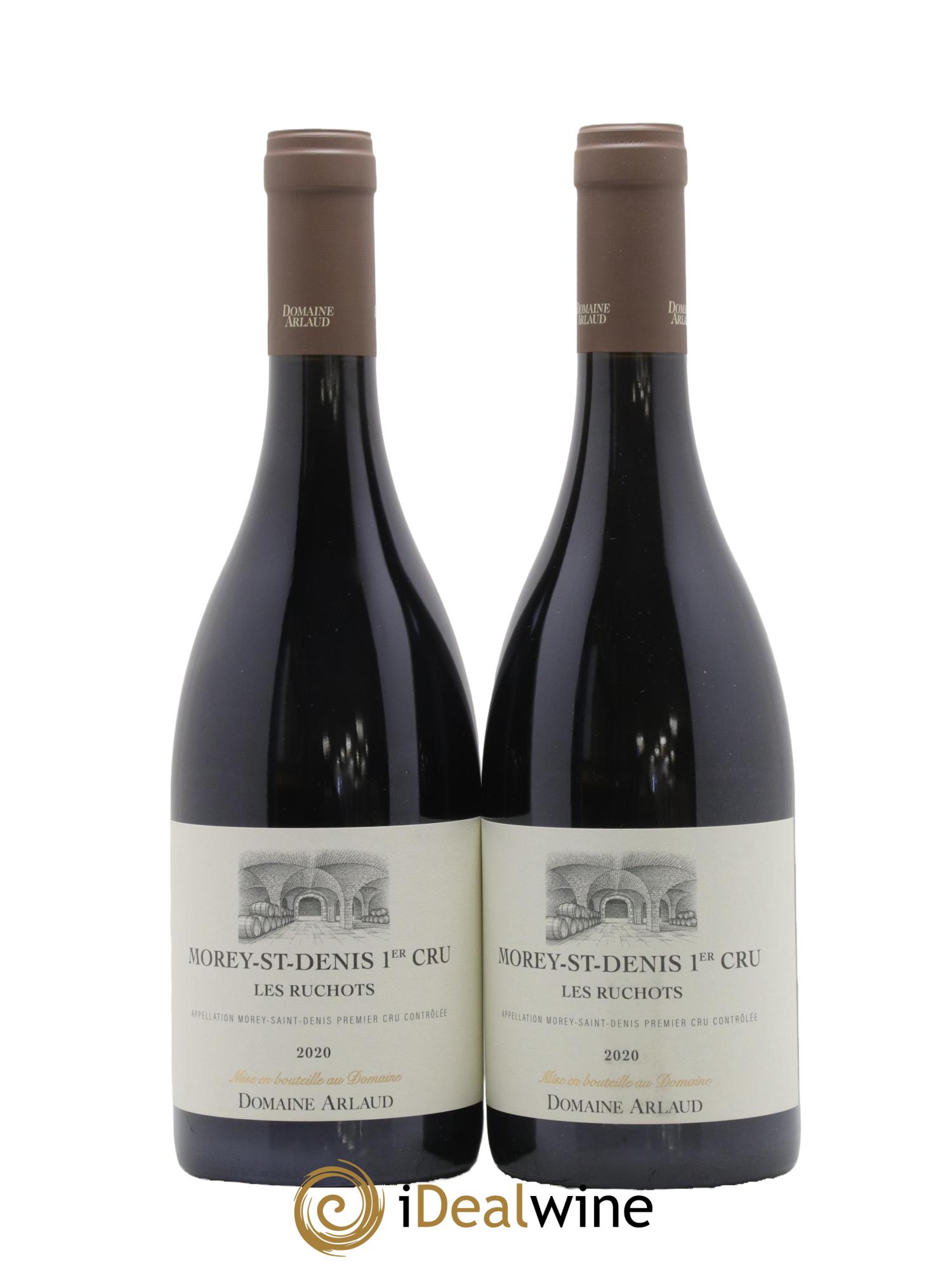Morey Saint-Denis 1er Cru Les Ruchots Arlaud 2020 - Lotto di 2 bottiglie - 0