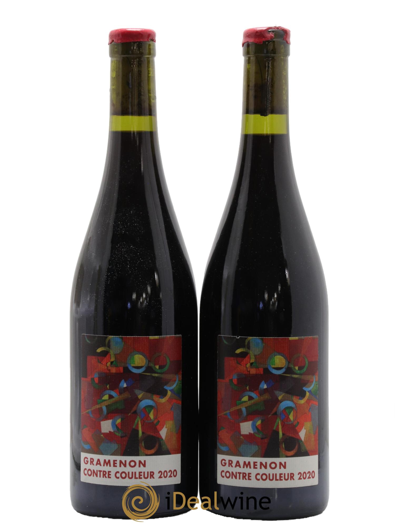 Côtes-du-Rhône Contre-Couleur Gramenon (Domaine) 2020 - Lot de 2 bouteilles - 0