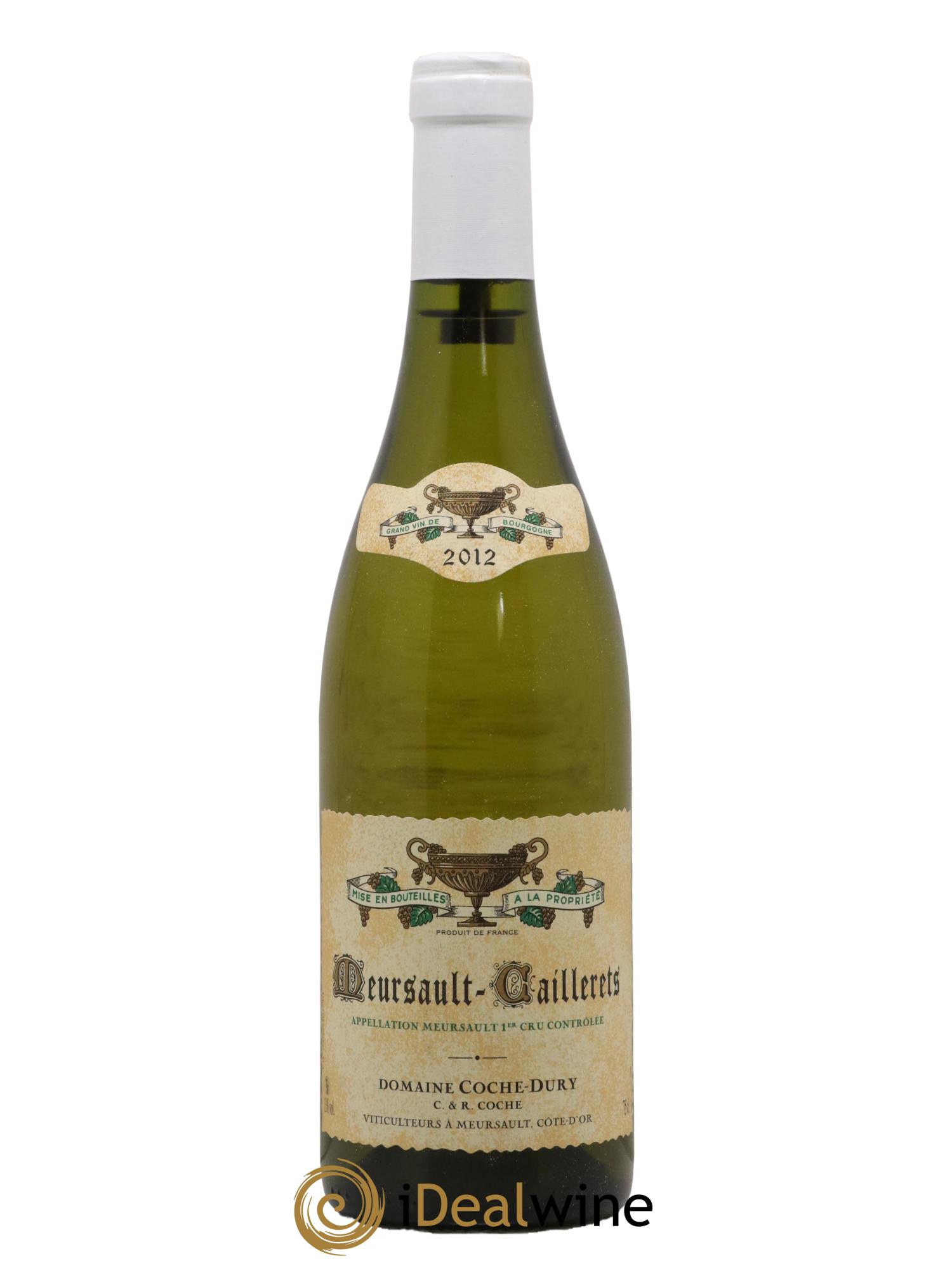 Meursault 1er Cru Caillerets Coche Dury (Domaine) 2012 - Lot de 1 bouteille - 0