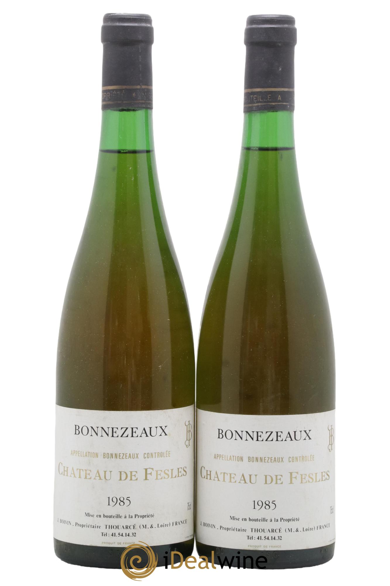 Bonnezeaux Château de Fesles 1985 - Lotto di 2 bottiglie - 0