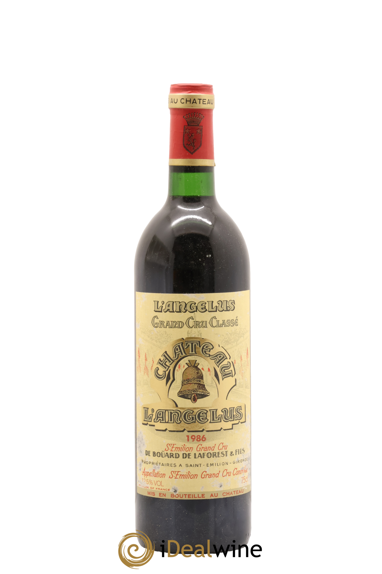 Château Angélus 1er Grand Cru Classé A 1986 - Lot of 1 bottle - 0