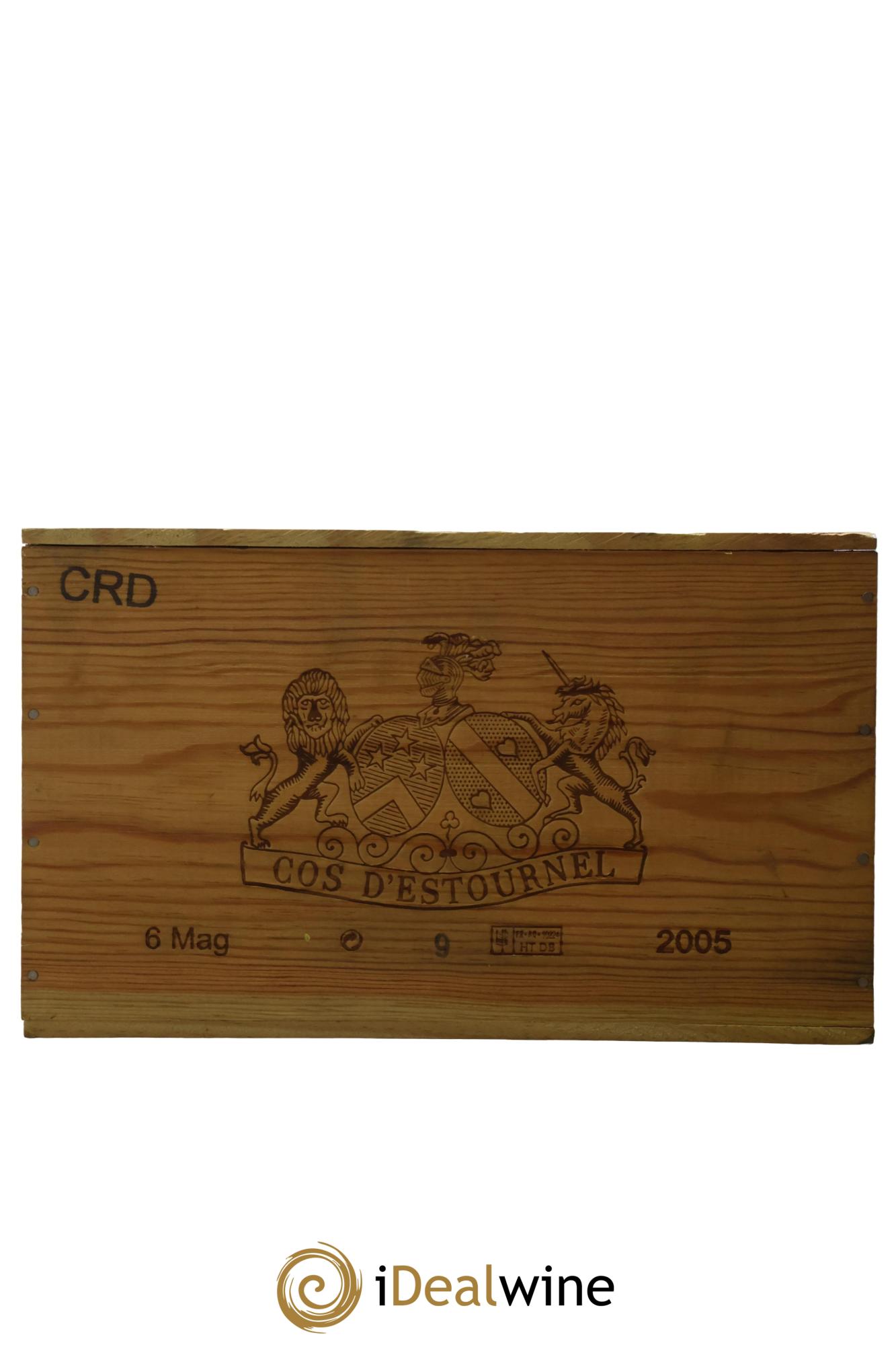 Cos d'Estournel 2ème Grand Cru Classé 2005 - Lot of 6 magnums - 5