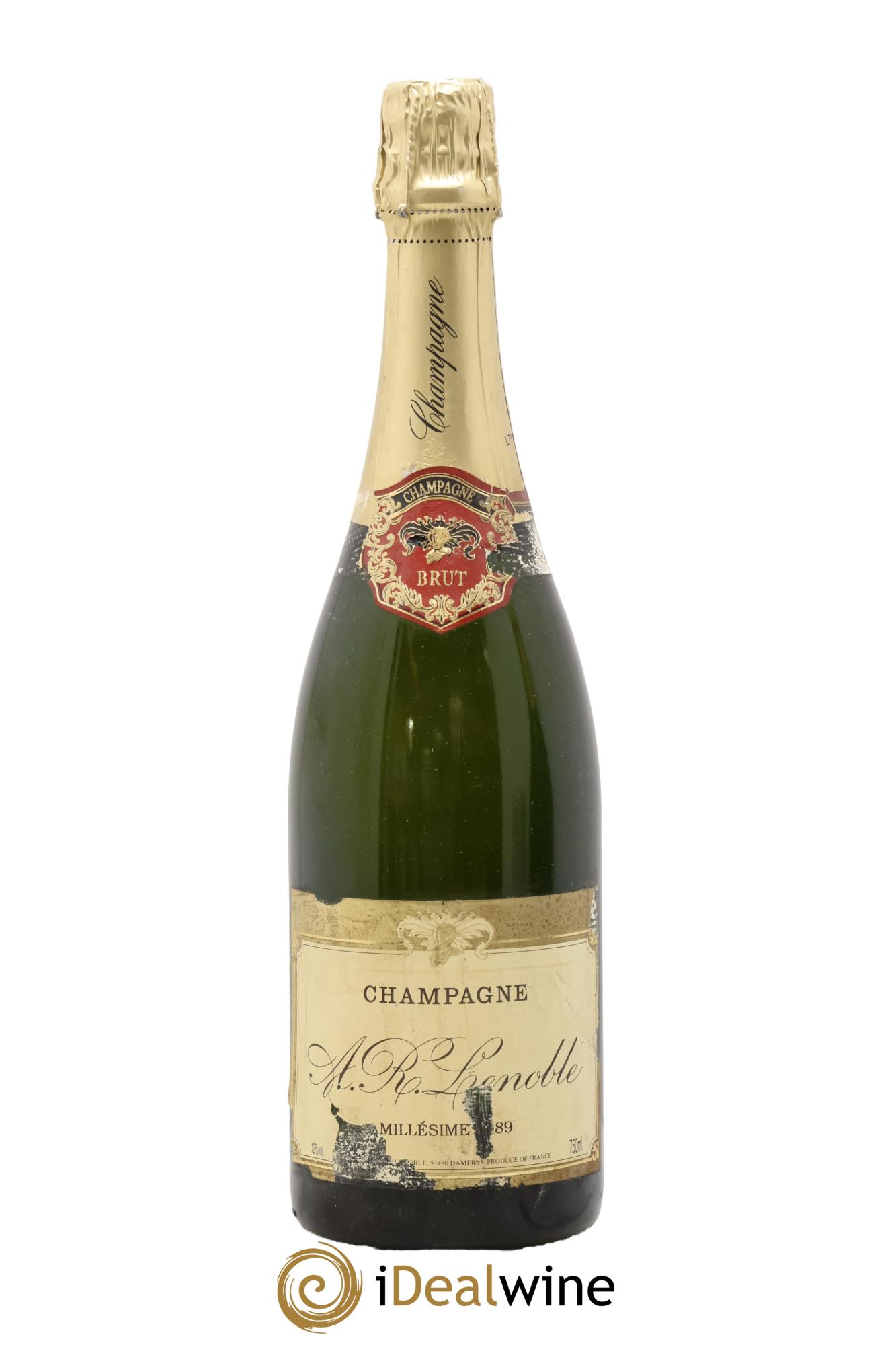Champagne Brut Ar Lenoble 1989 - Lot of 1 bottle - 0