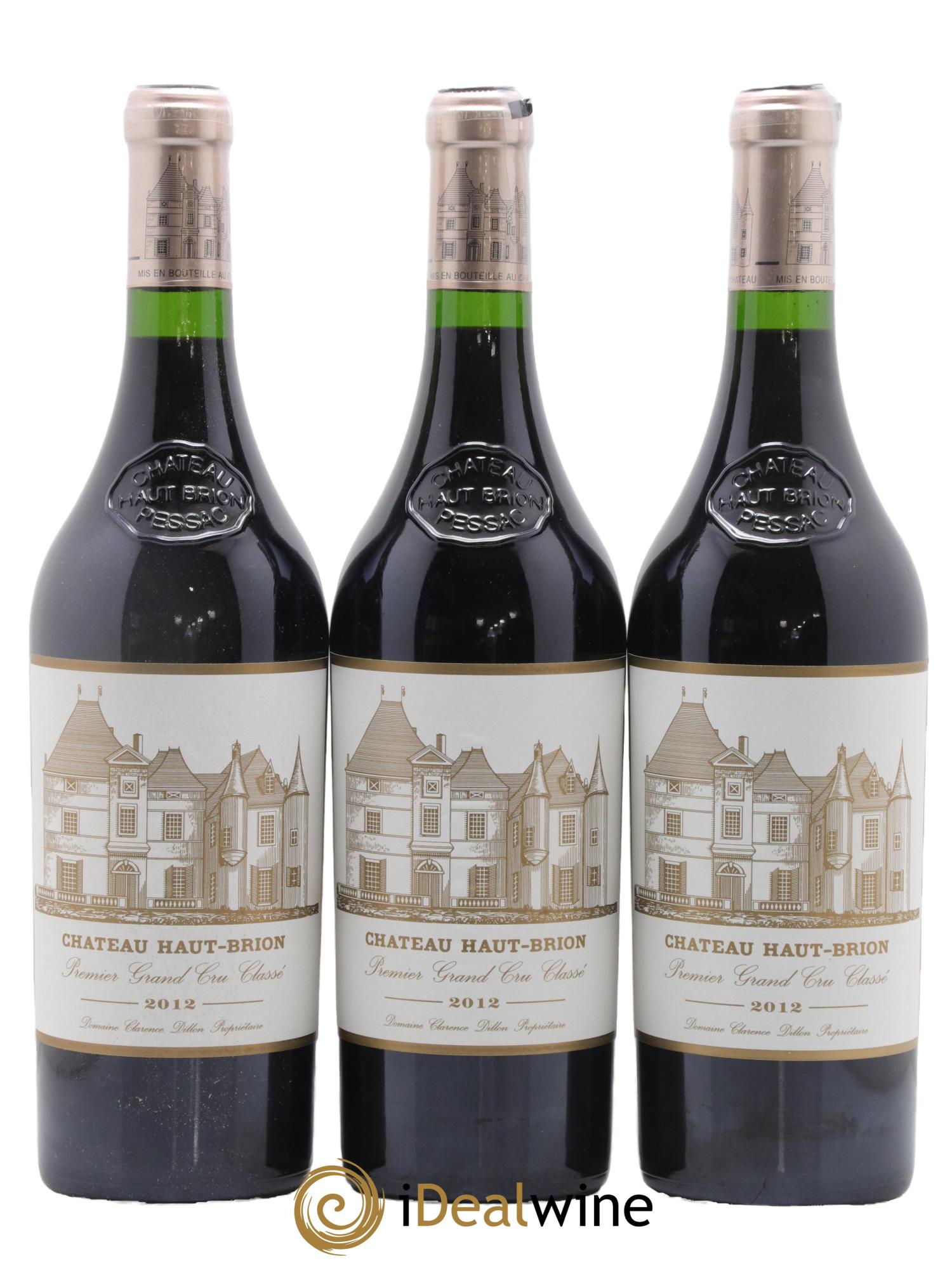 Château Haut Brion 1er Grand Cru Classé 2012 - Lotto di 12 bottiglie - 2