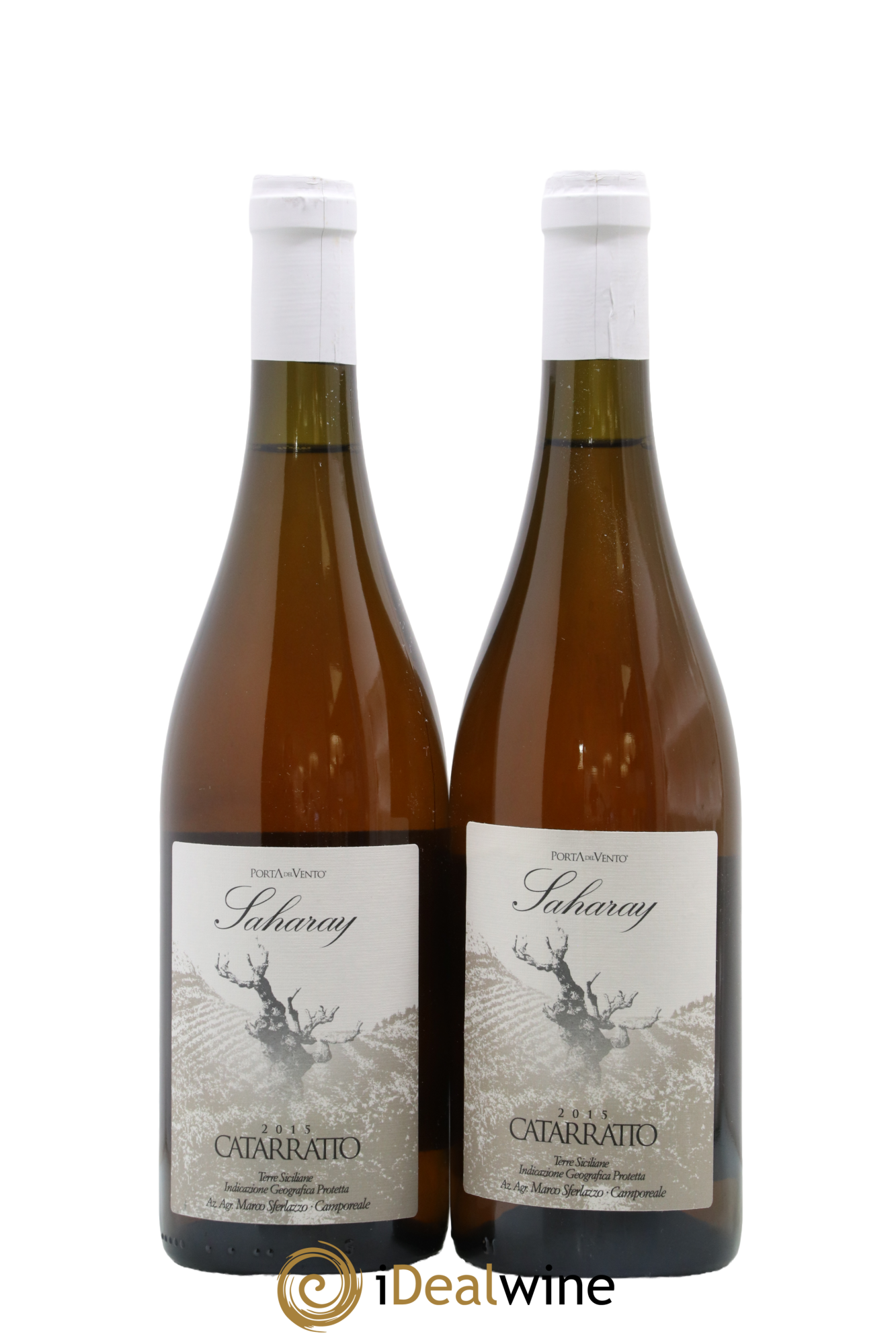 Italie Terre Siciliane IGT Saharay Catarratto Porta del Vento 2015 - Lot of 2 bottles - 0