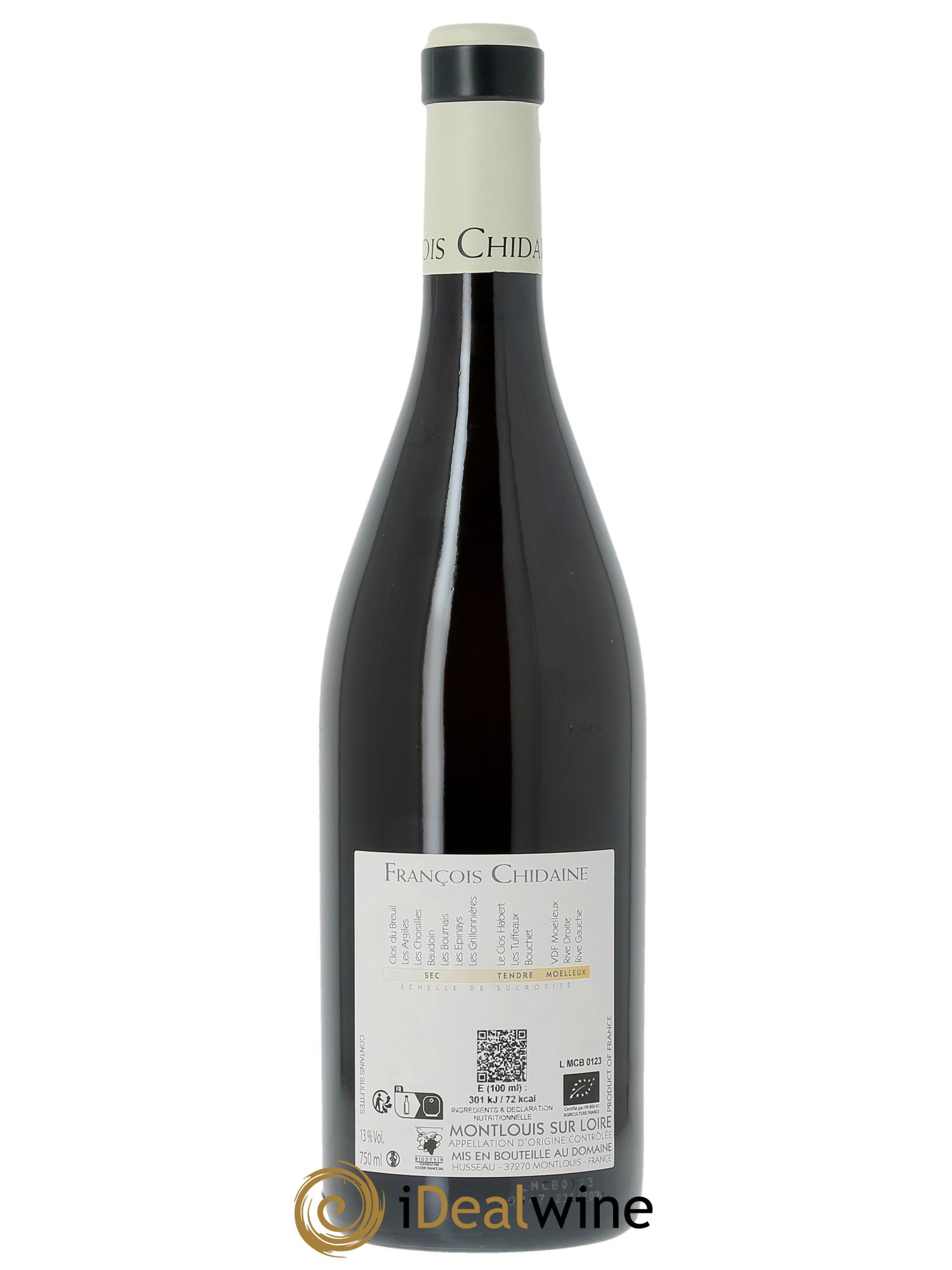 Montlouis-sur-Loire Clos du Breuil François Chidaine  2023 - Lotto di 1 bottiglia - 1
