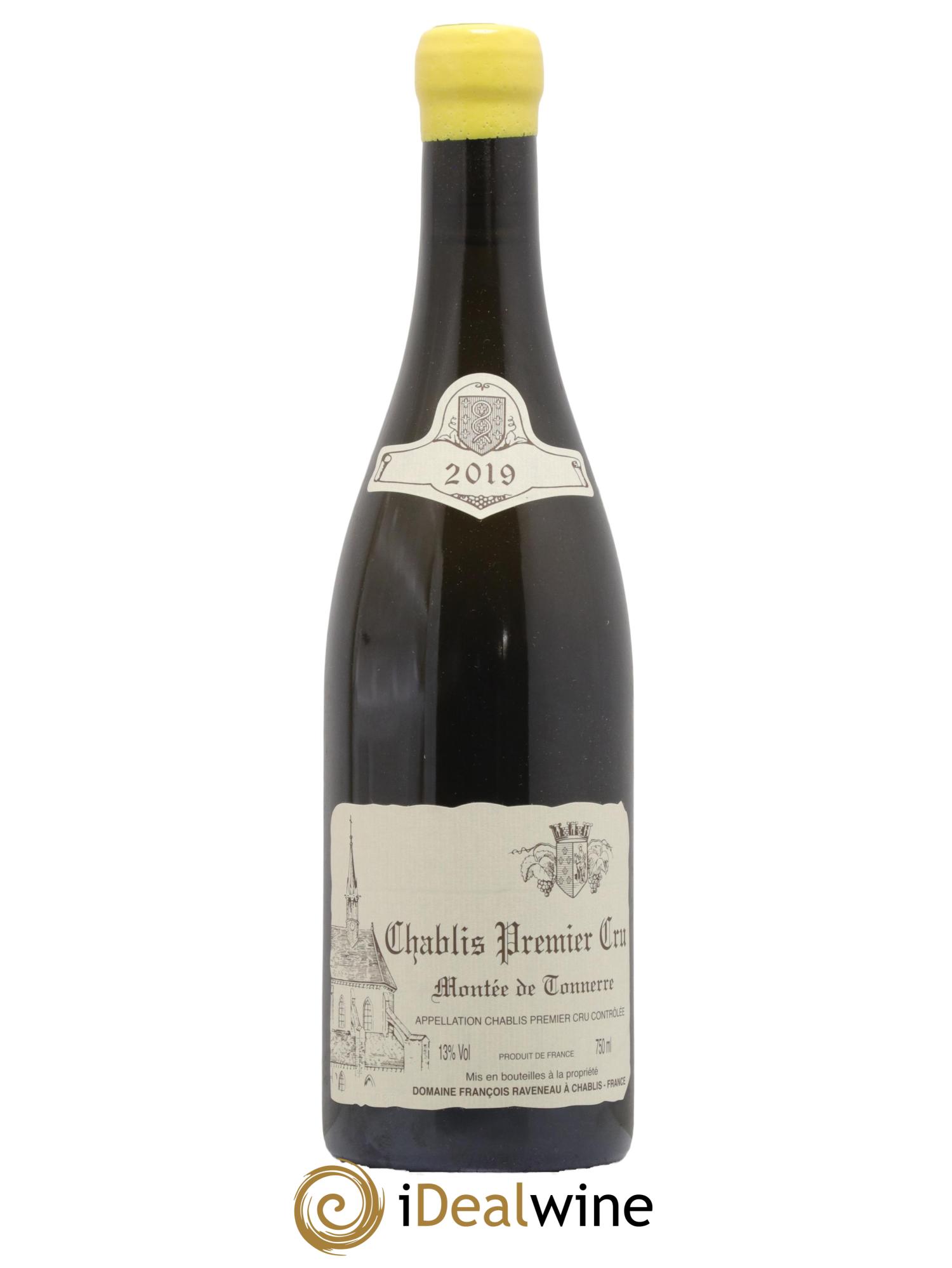 Chablis 1er Cru Montée de Tonnerre Raveneau (Domaine) 2019 - Lot de 1 bouteille - 0