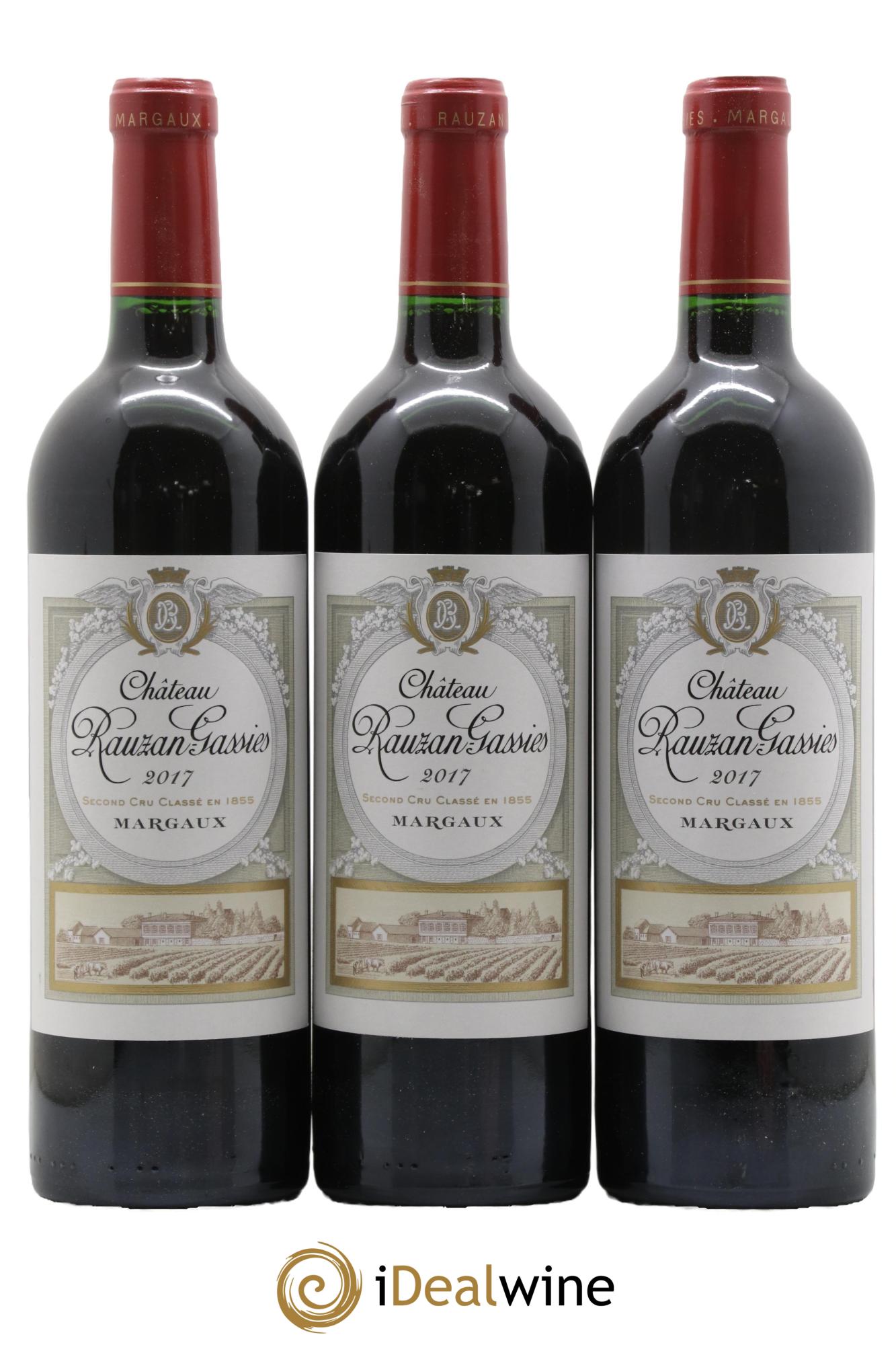 Château Rauzan-Gassies 2ème Grand Cru Classé  2017 - Posten von 6 Flaschen - 2