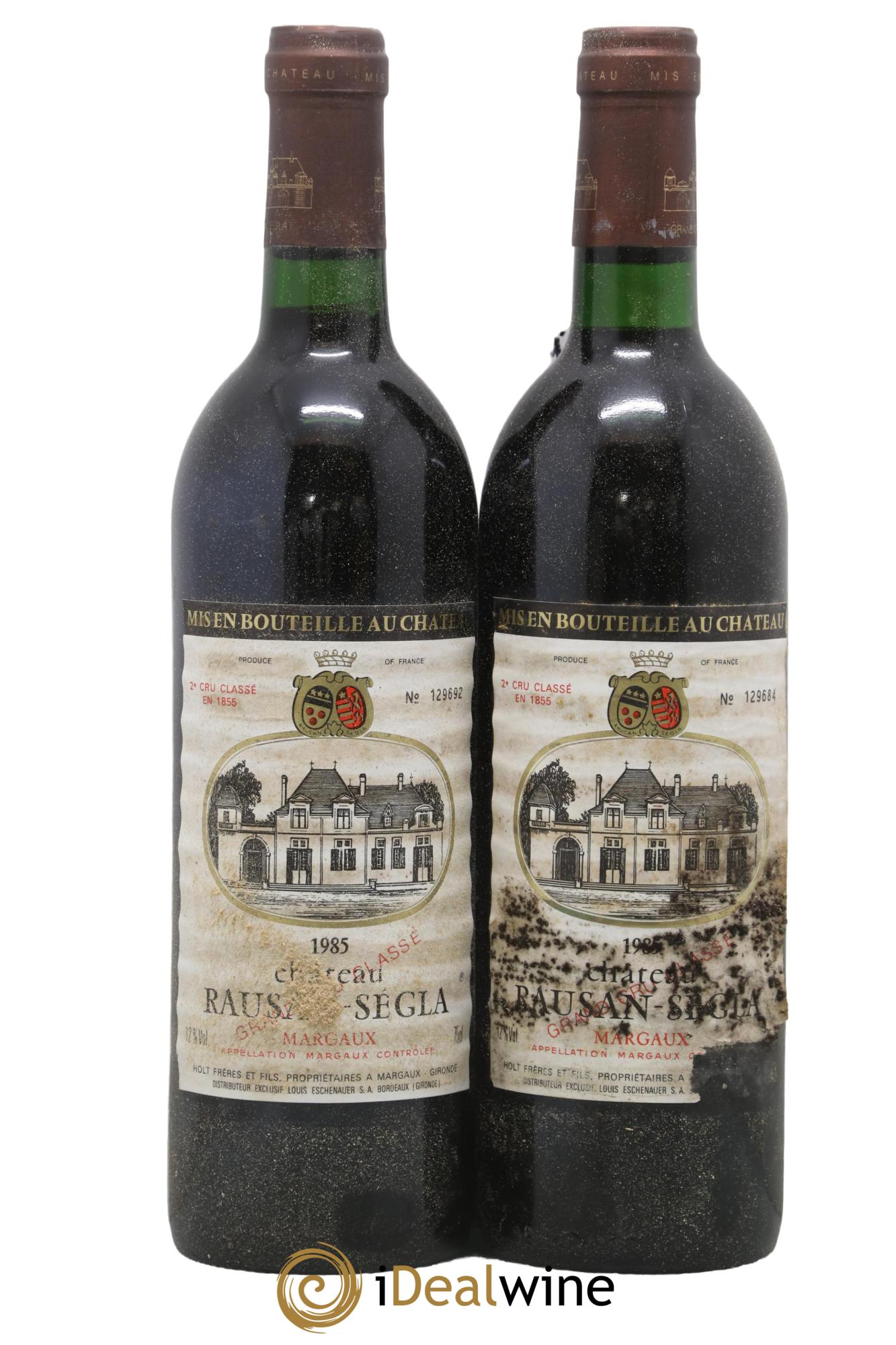 Château Rauzan Ségla Grand Cru Classé 1985 - Lot of 2 bottles - 0