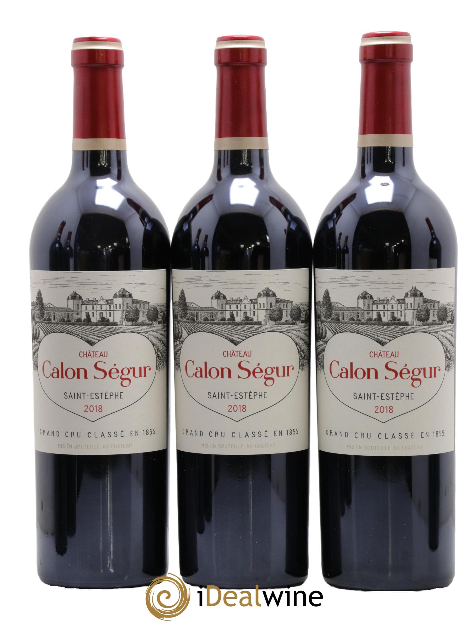 Château Calon Ségur 3ème Grand Cru Classé 2018 - Lotto di 12 bottiglie - 2