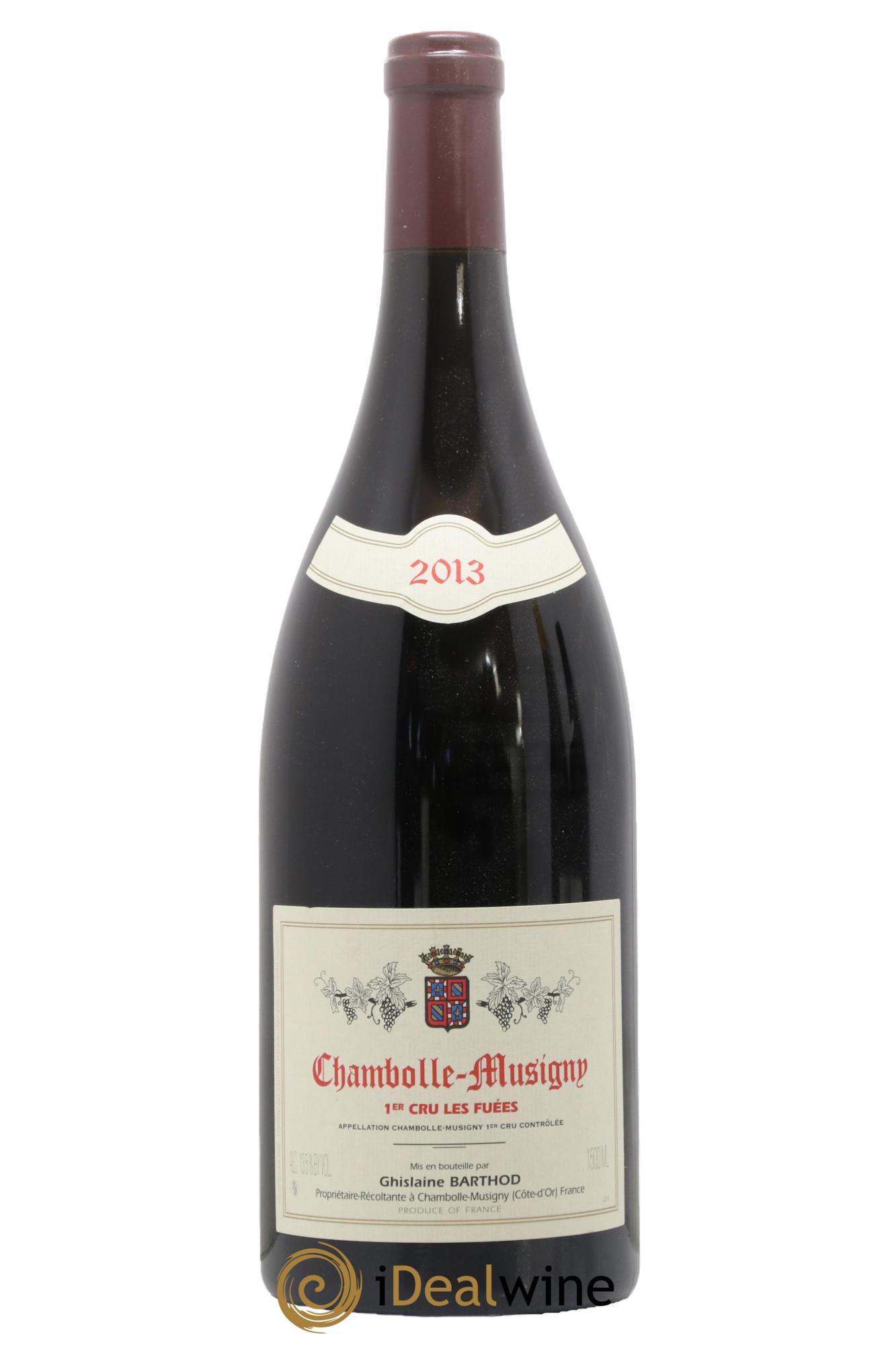 Chambolle-Musigny 1er Cru Les Fuées Ghislaine Barthod 2013 - Lot de 1 magnum - 0