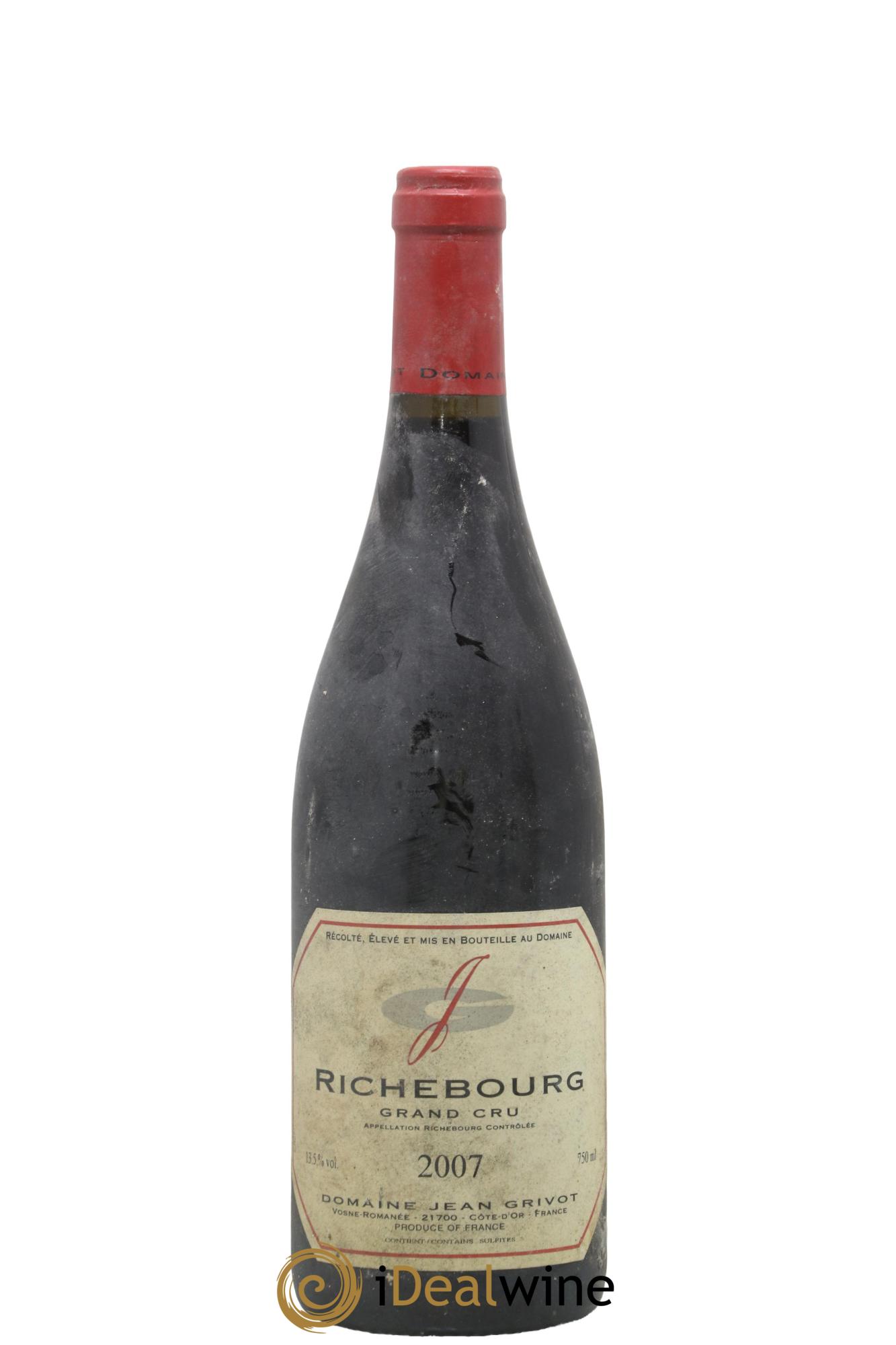 Richebourg Grand Cru Jean Grivot 2007 - Lot de 1 bouteille - 0