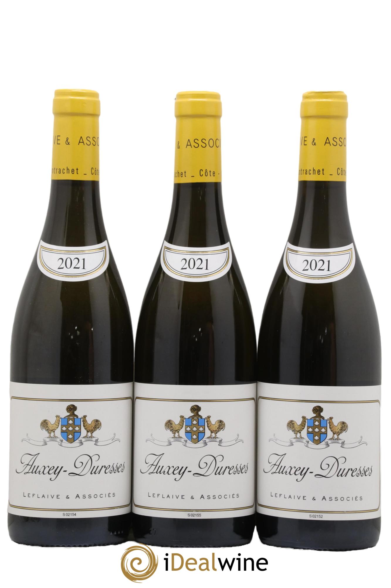 Auxey-Duresses Leflaive & Associés 2021 - Lotto di 3 bottiglie - 0