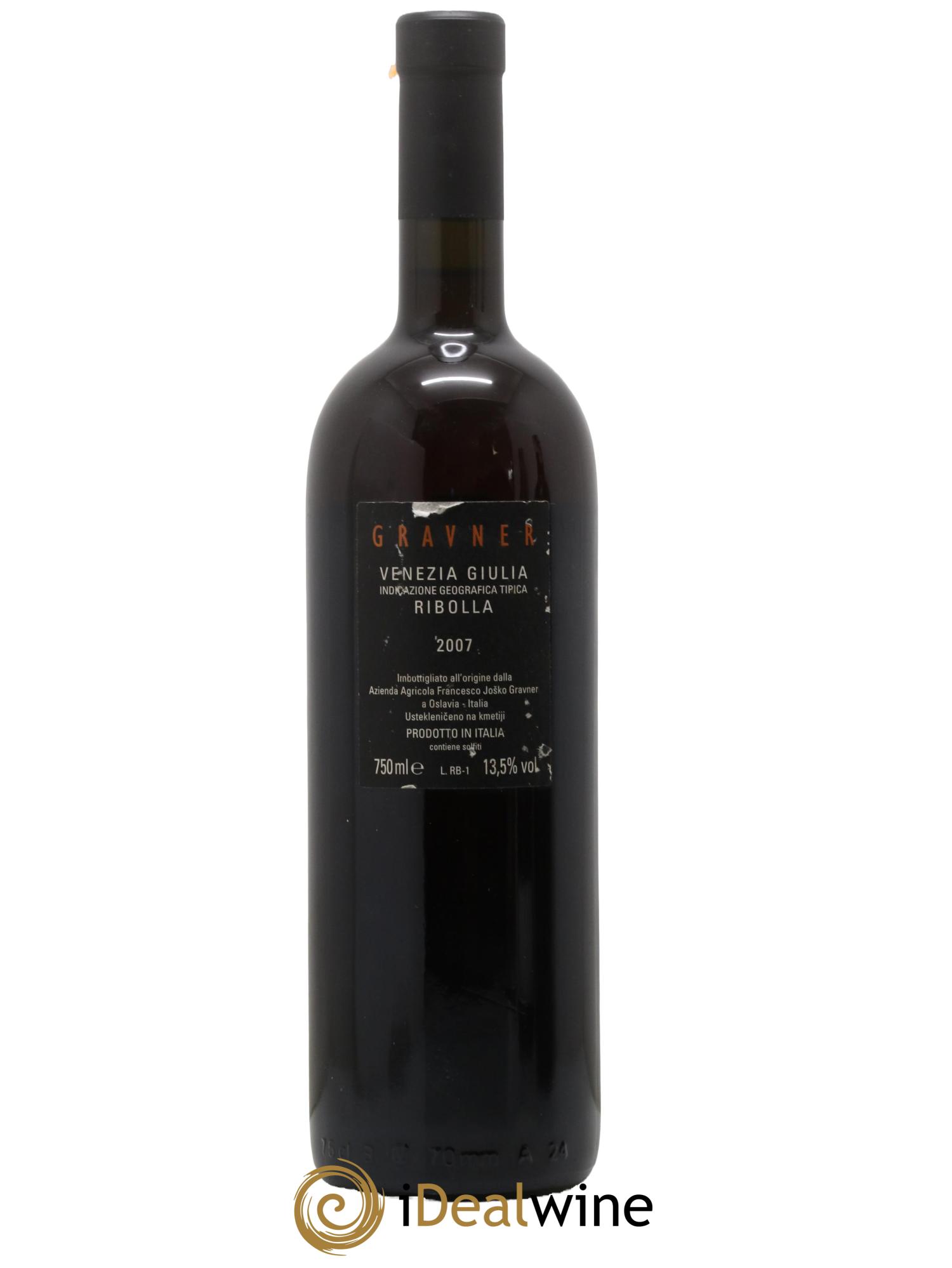 Venezia Giulia IGT  Gravner Anfora Ribolla Gialla  2007 - Posten von 1 Flasche - 1
