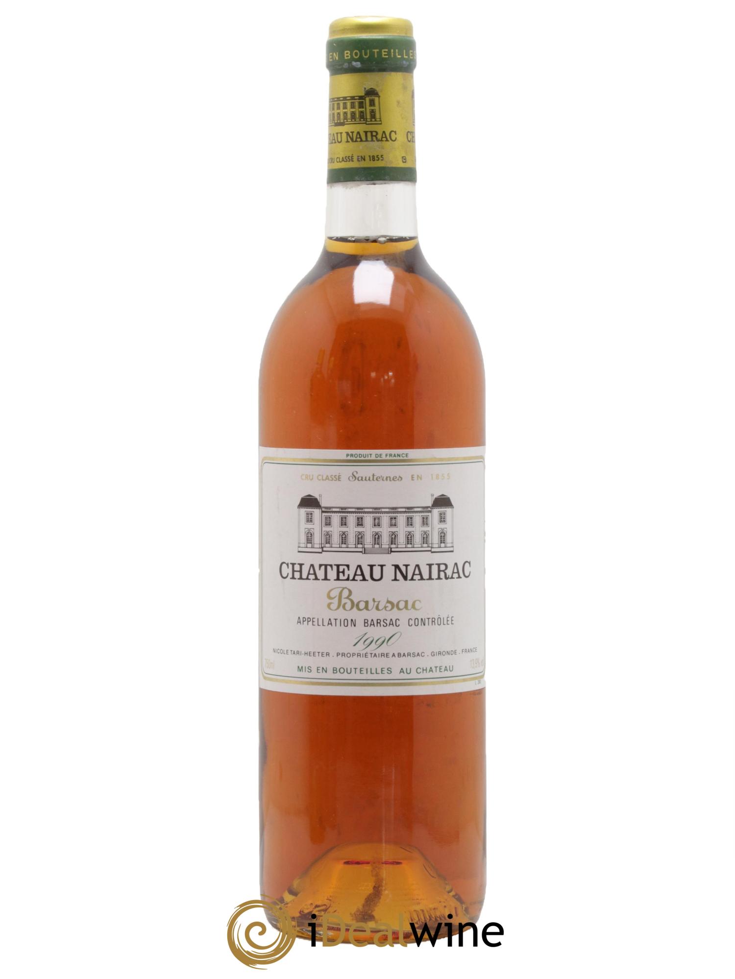 Château Nairac 2ème Grand Cru Classé 1990 - Lotto di 1 bottiglia - 0
