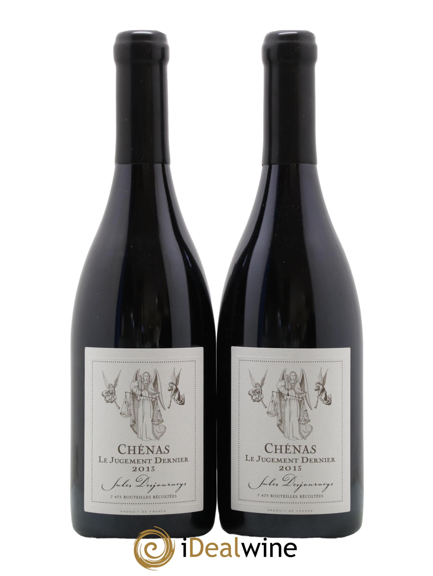 Chénas Le Jugement Dernier Jules Desjourneys 2013 - Lot de 2 bouteilles - 0
